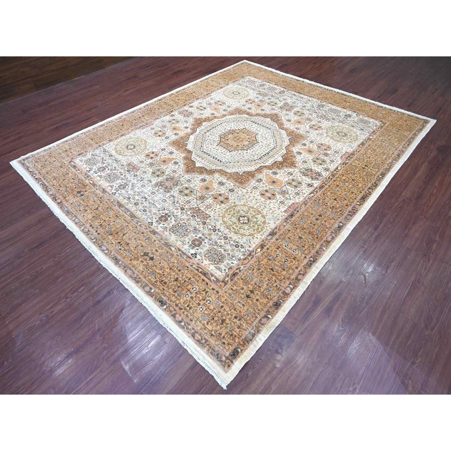 Mamluk-Hand-Knotted-Rug-110830