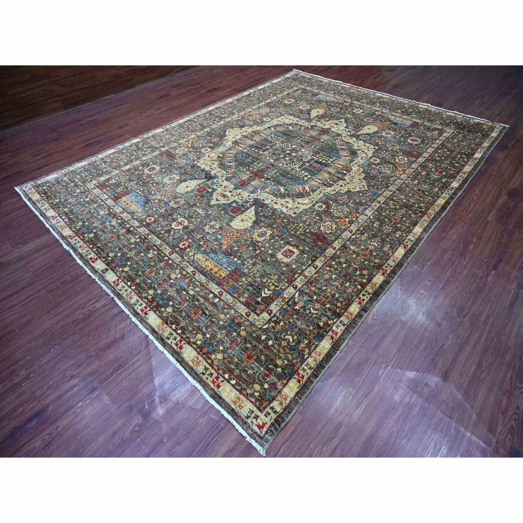 Mamluk-Hand-Knotted-Rug-110835