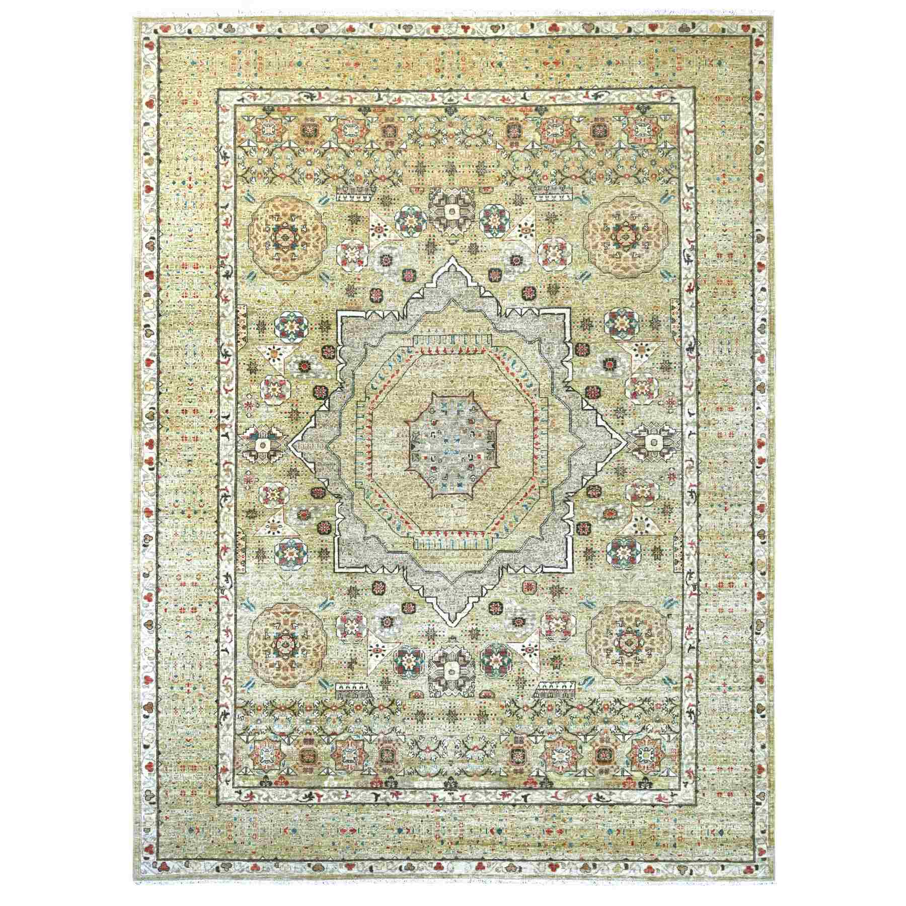 Mamluk-Hand-Knotted-Rug-110840