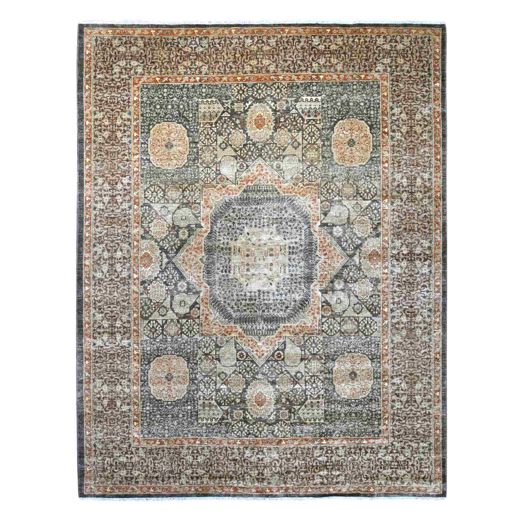 Mamluk-Hand-Knotted-Rug-110845
