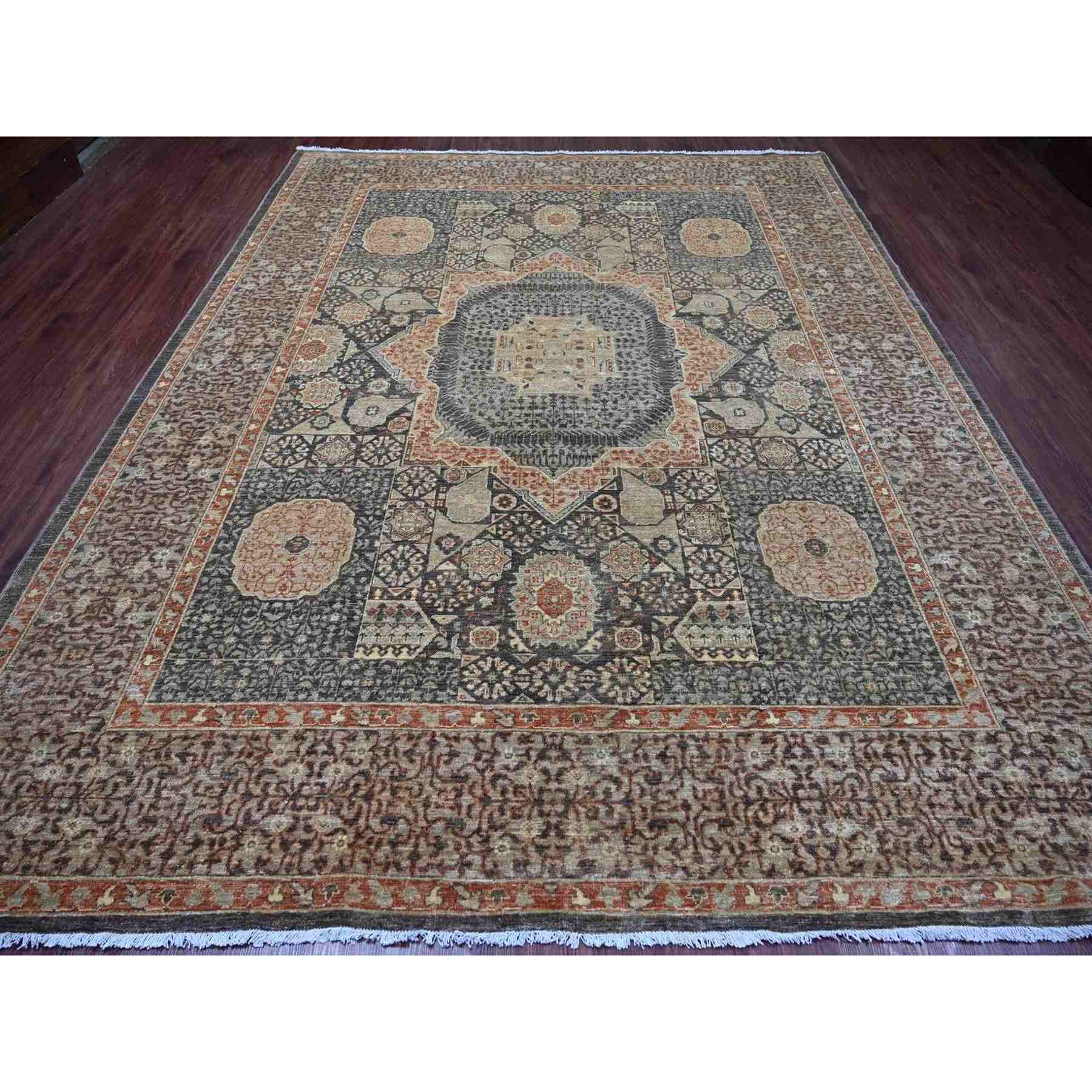 Mamluk-Hand-Knotted-Rug-110845