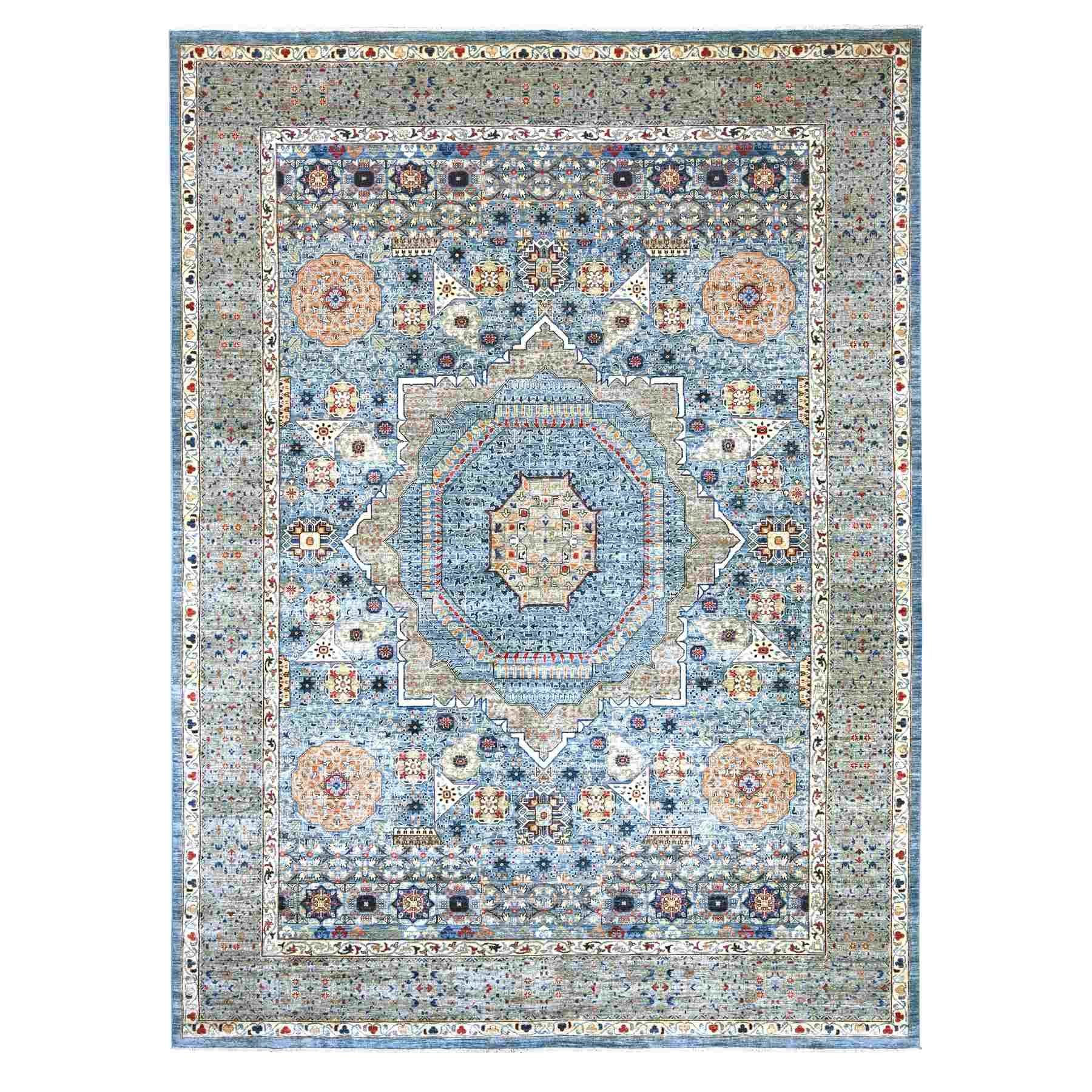Mamluk-Hand-Knotted-Rug-110895