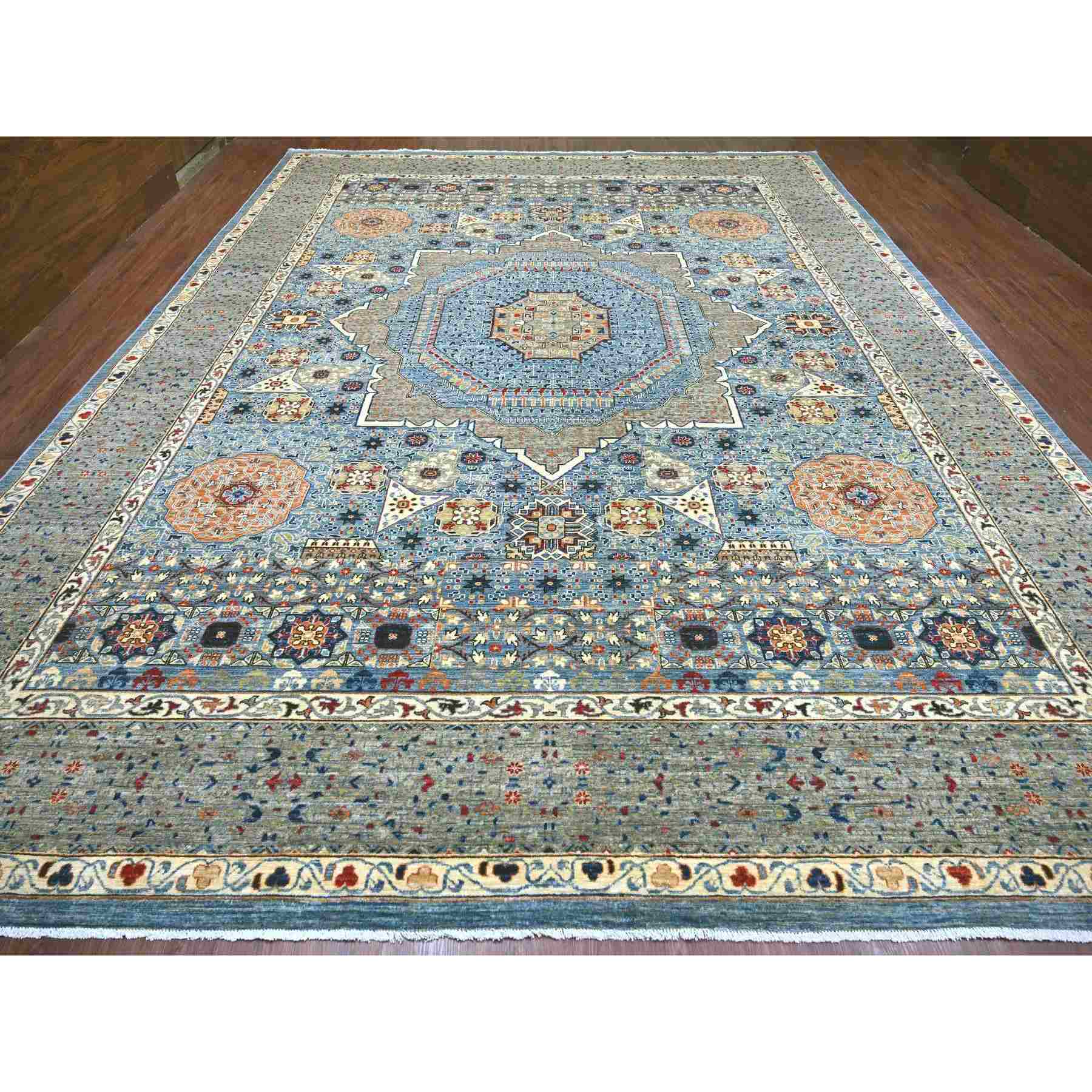 Mamluk-Hand-Knotted-Rug-110895