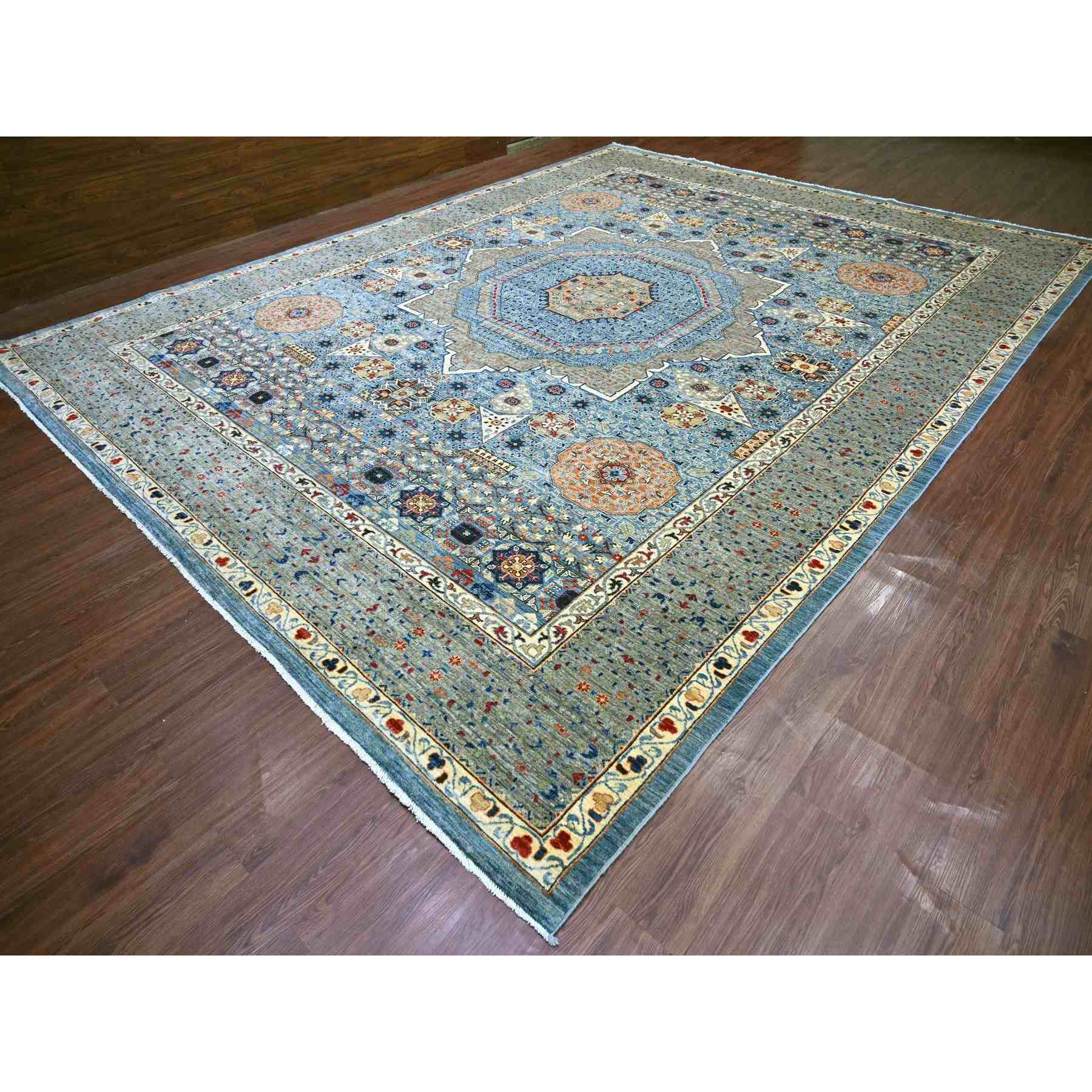 Mamluk-Hand-Knotted-Rug-110895