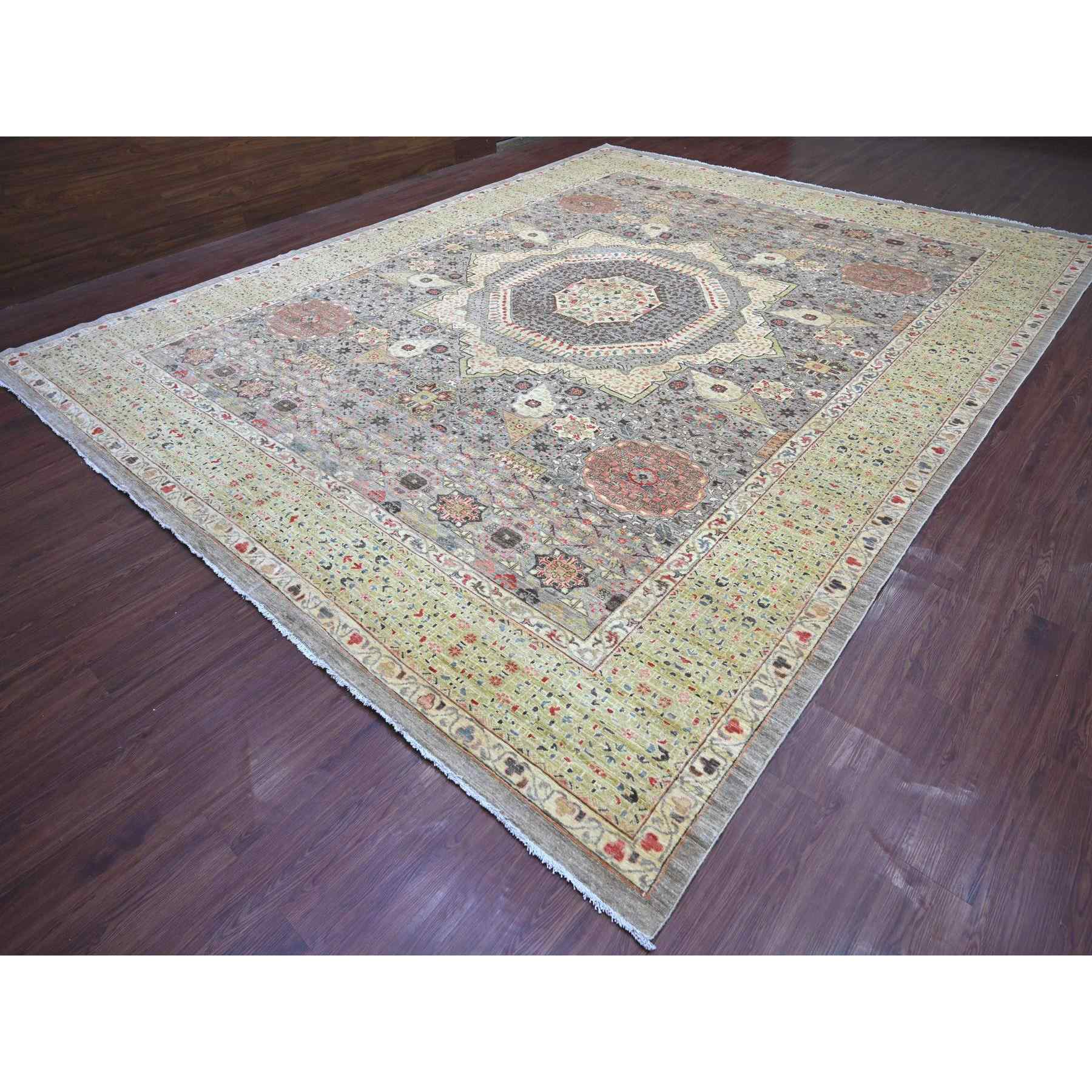 Mamluk-Hand-Knotted-Rug-110900