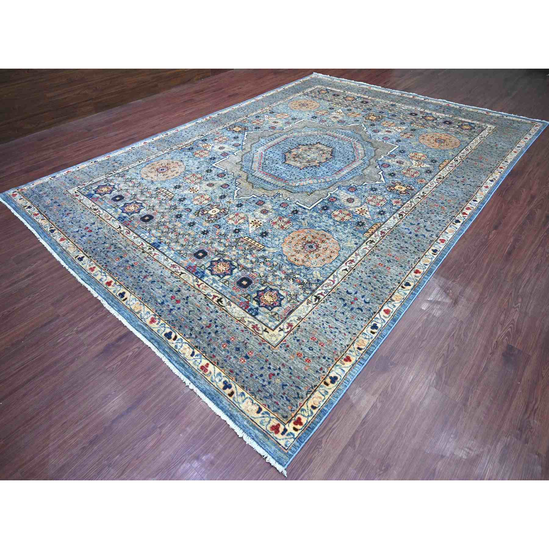 Mamluk-Hand-Knotted-Rug-111100