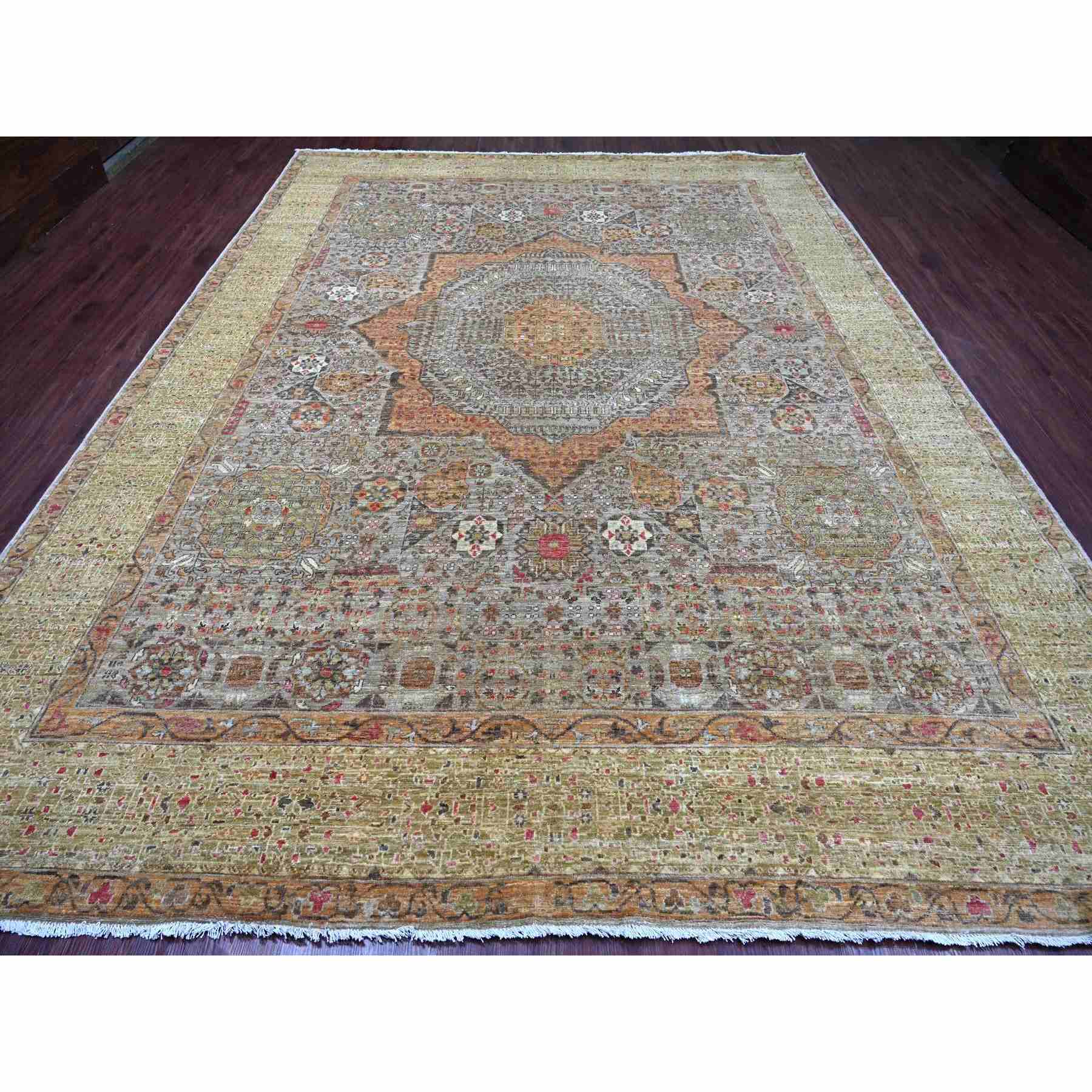 Mamluk-Hand-Knotted-Rug-111105
