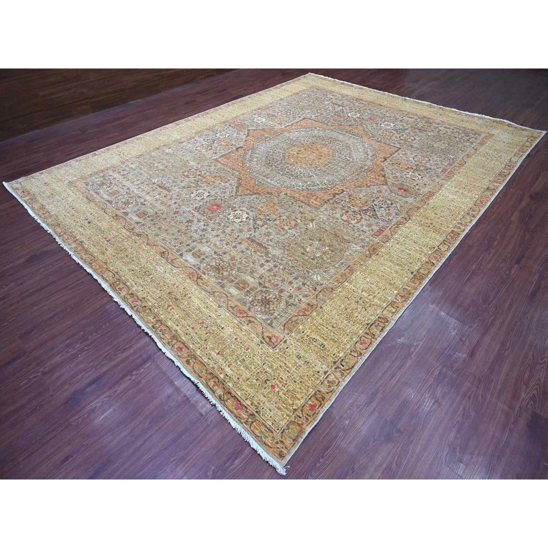 Mamluk-Hand-Knotted-Rug-111105