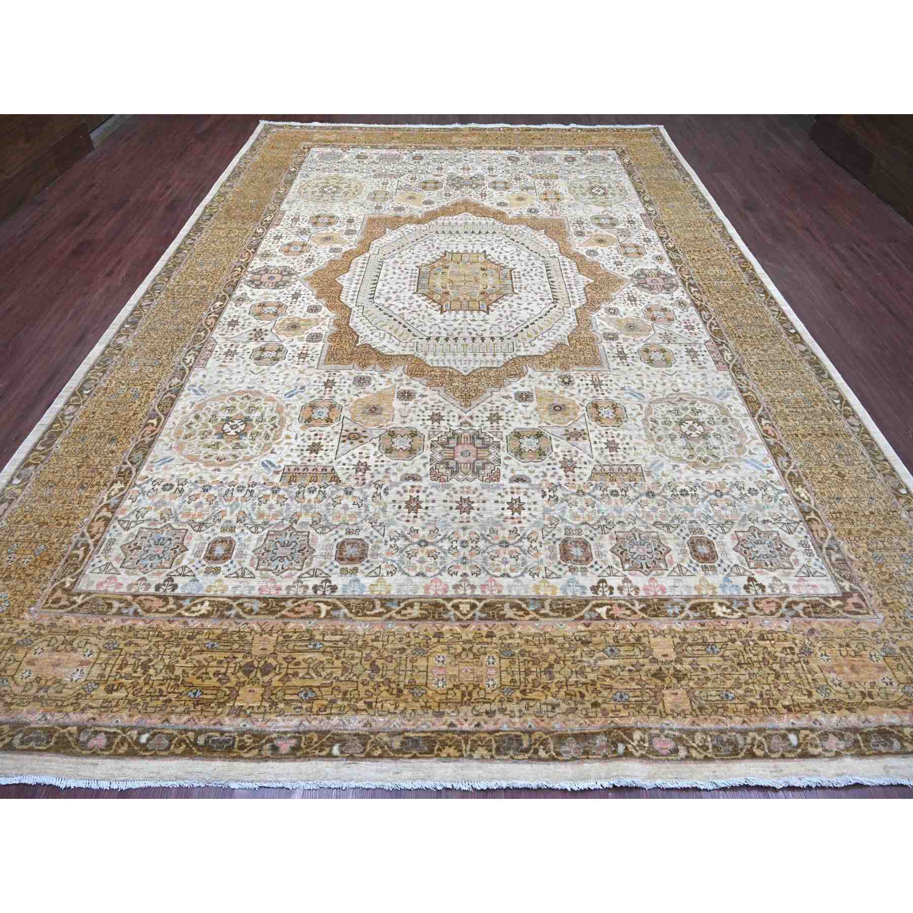 Mamluk-Hand-Knotted-Rug-111115