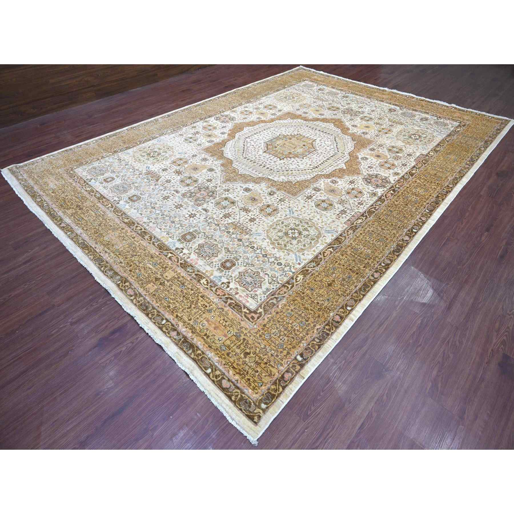 Mamluk-Hand-Knotted-Rug-111115