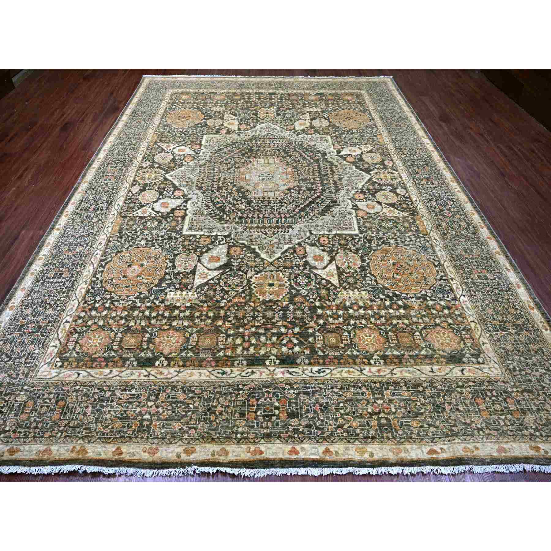 Mamluk-Hand-Knotted-Rug-111130