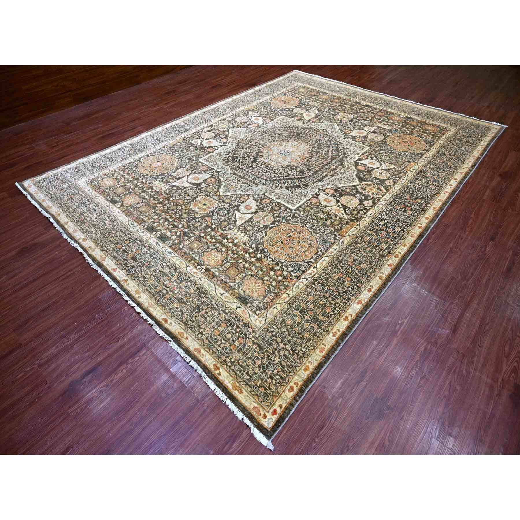 Mamluk-Hand-Knotted-Rug-111130