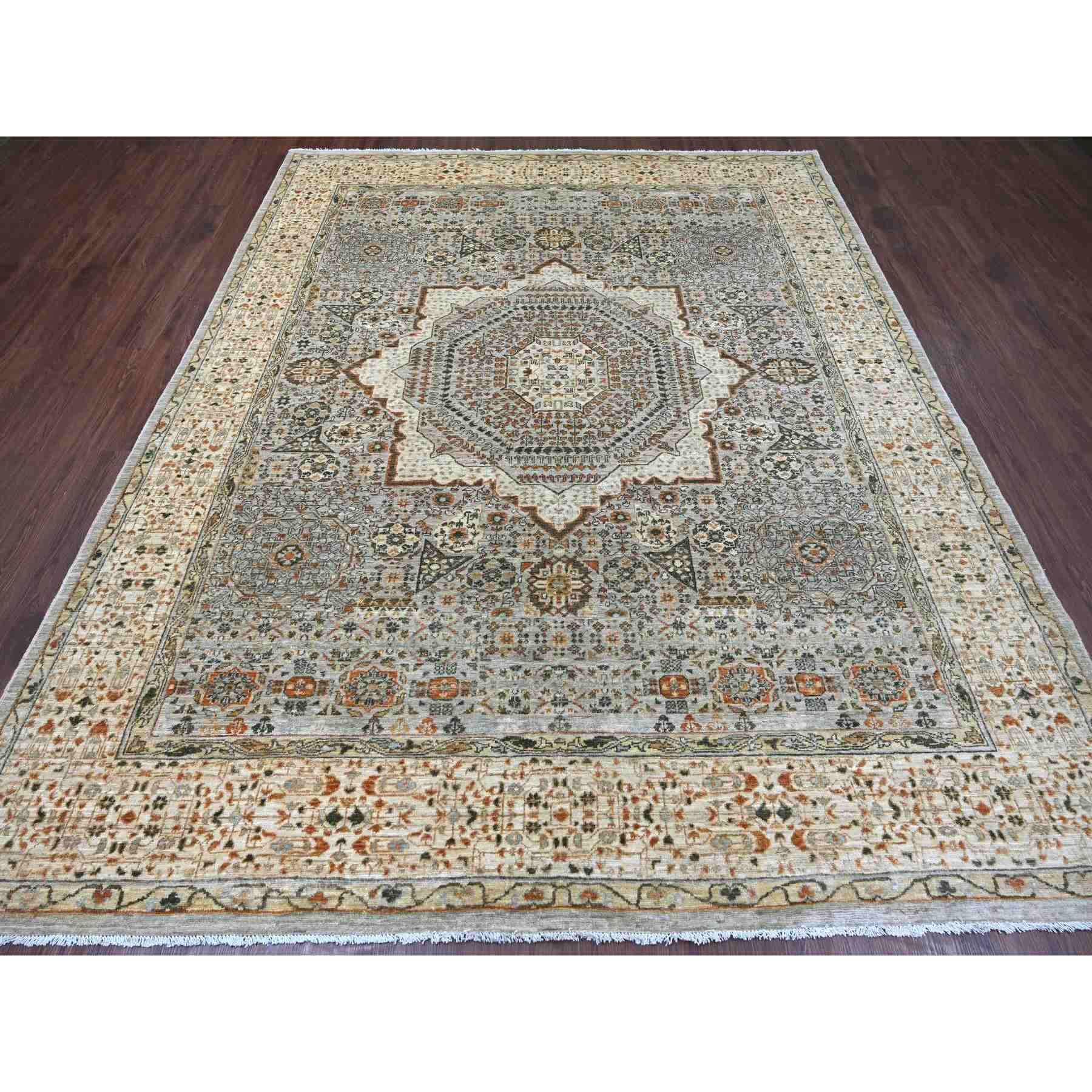 Mamluk-Hand-Knotted-Rug-111340