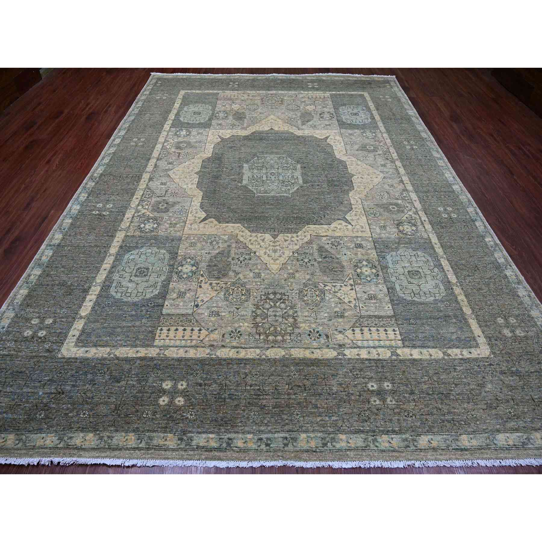 Mamluk-Hand-Knotted-Rug-111345