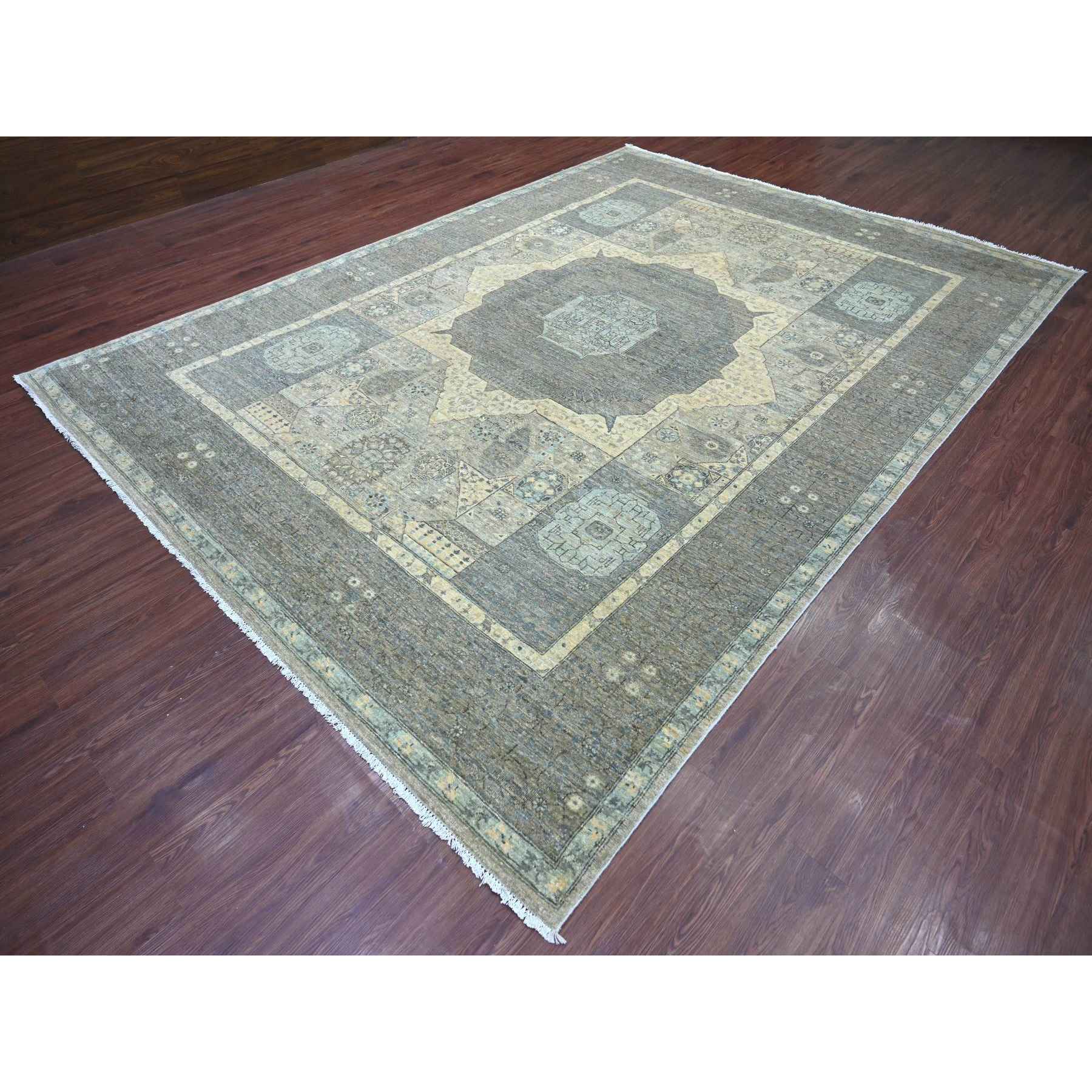 Mamluk-Hand-Knotted-Rug-111345