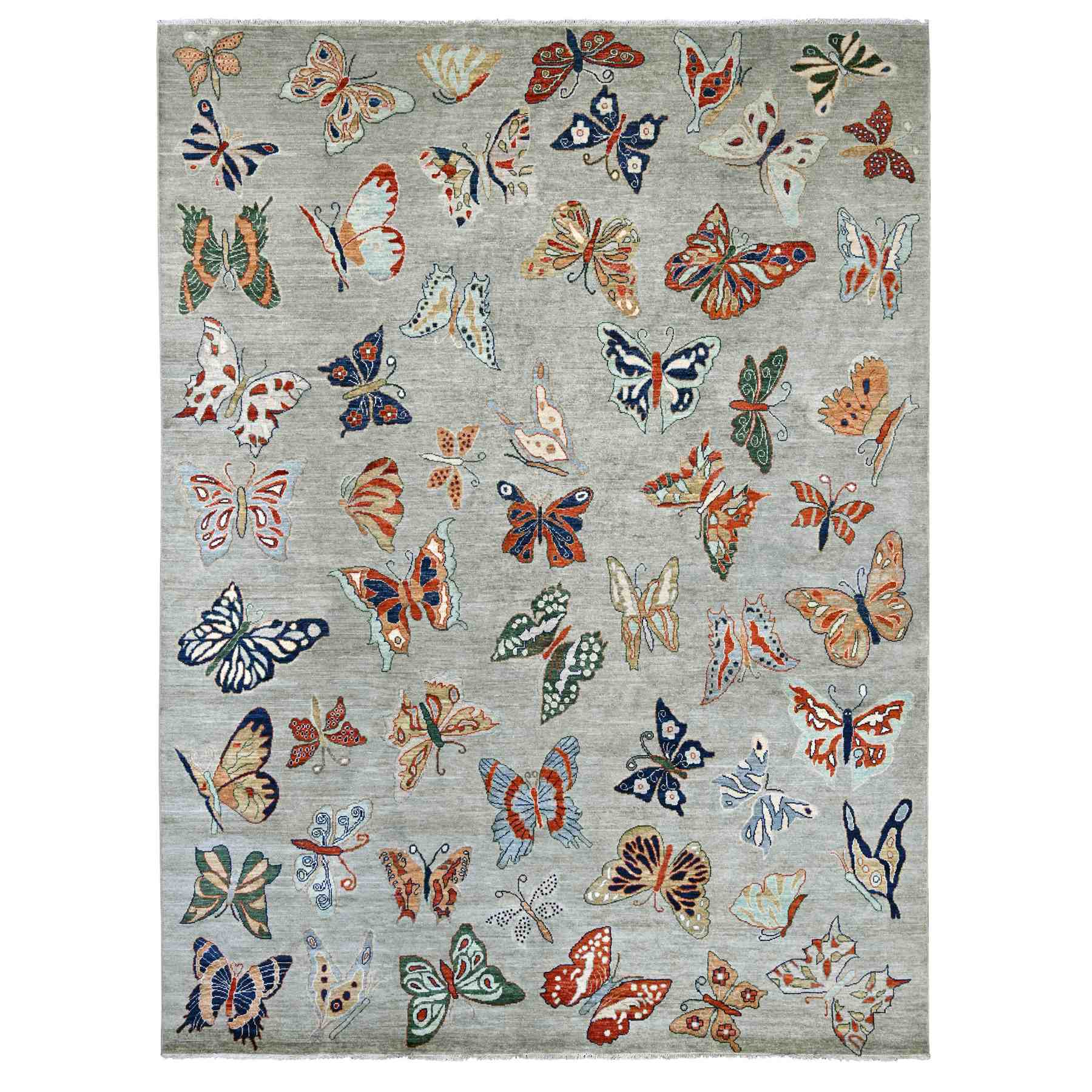 Modern-and-Contemporary-Hand-Knotted-Rug-111230
