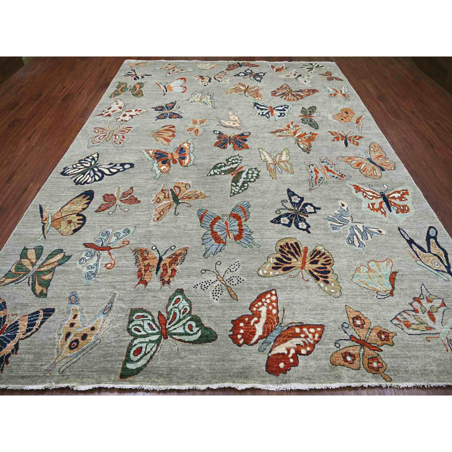 Modern-and-Contemporary-Hand-Knotted-Rug-111230