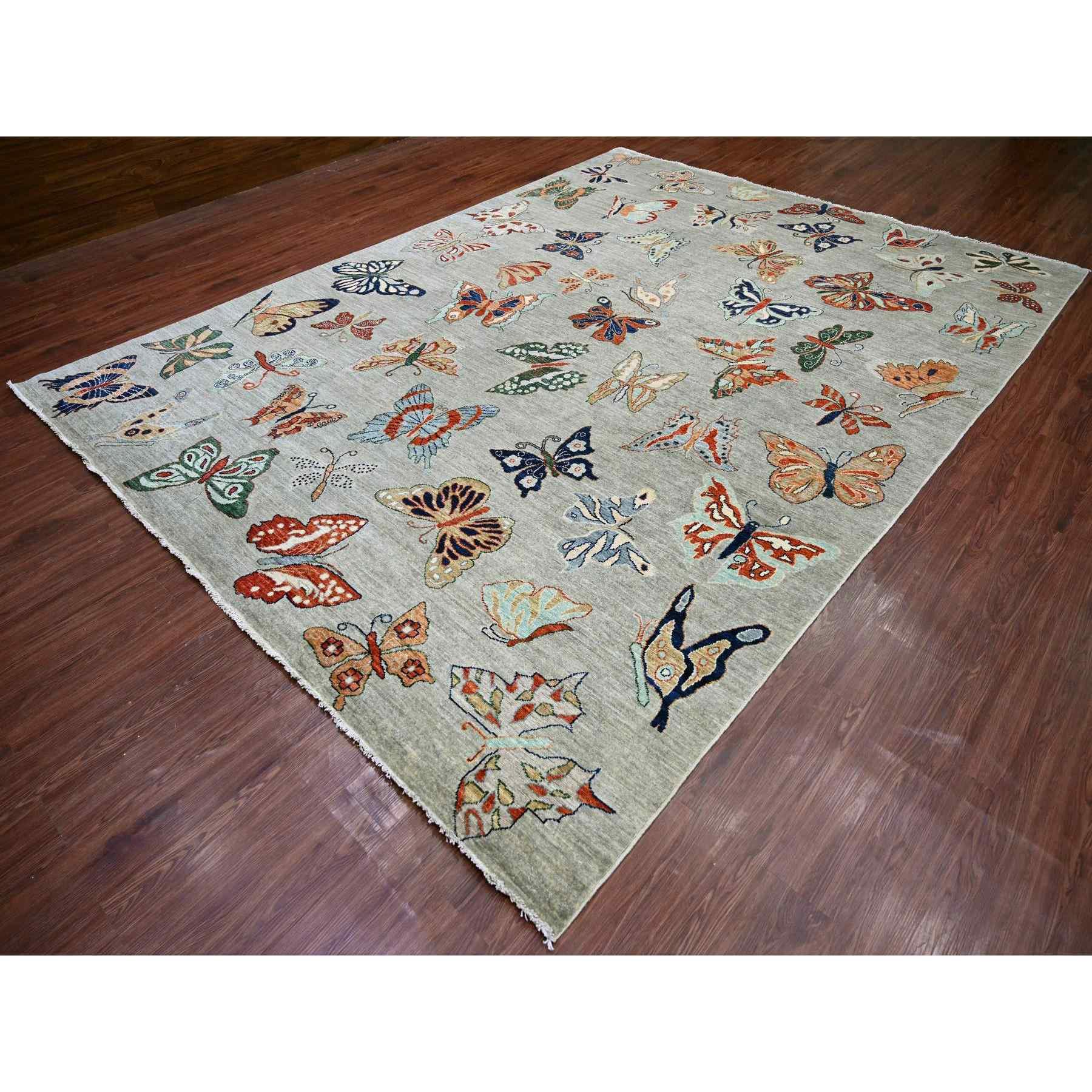 Modern-and-Contemporary-Hand-Knotted-Rug-111230