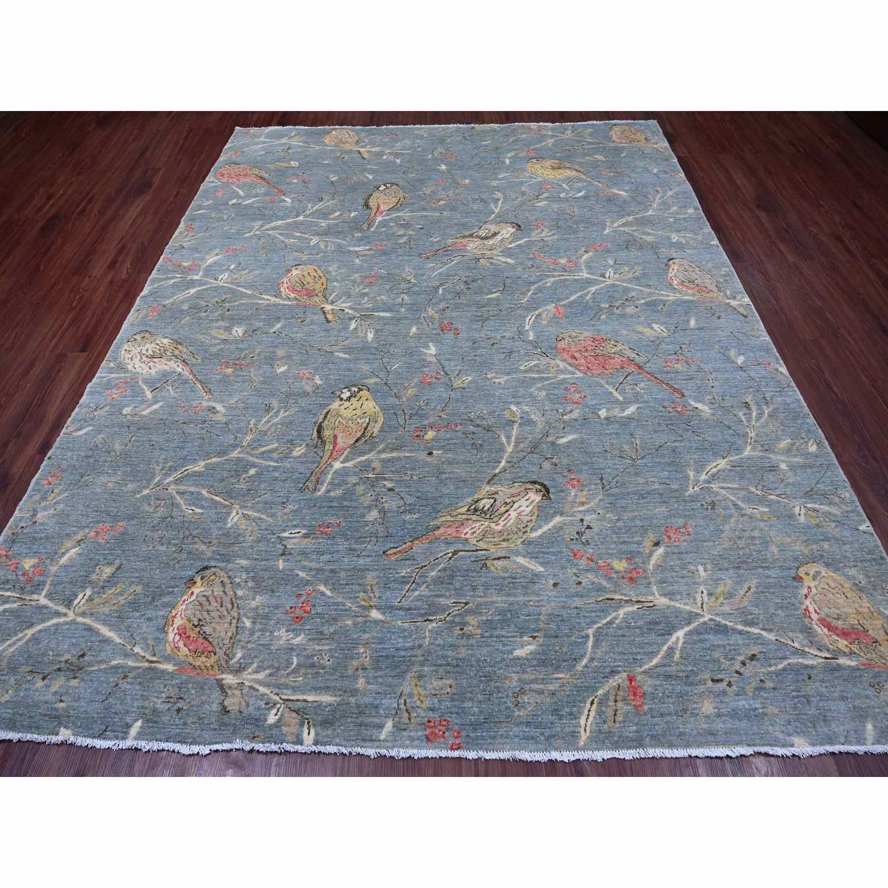 Modern-and-Contemporary-Hand-Knotted-Rug-111715
