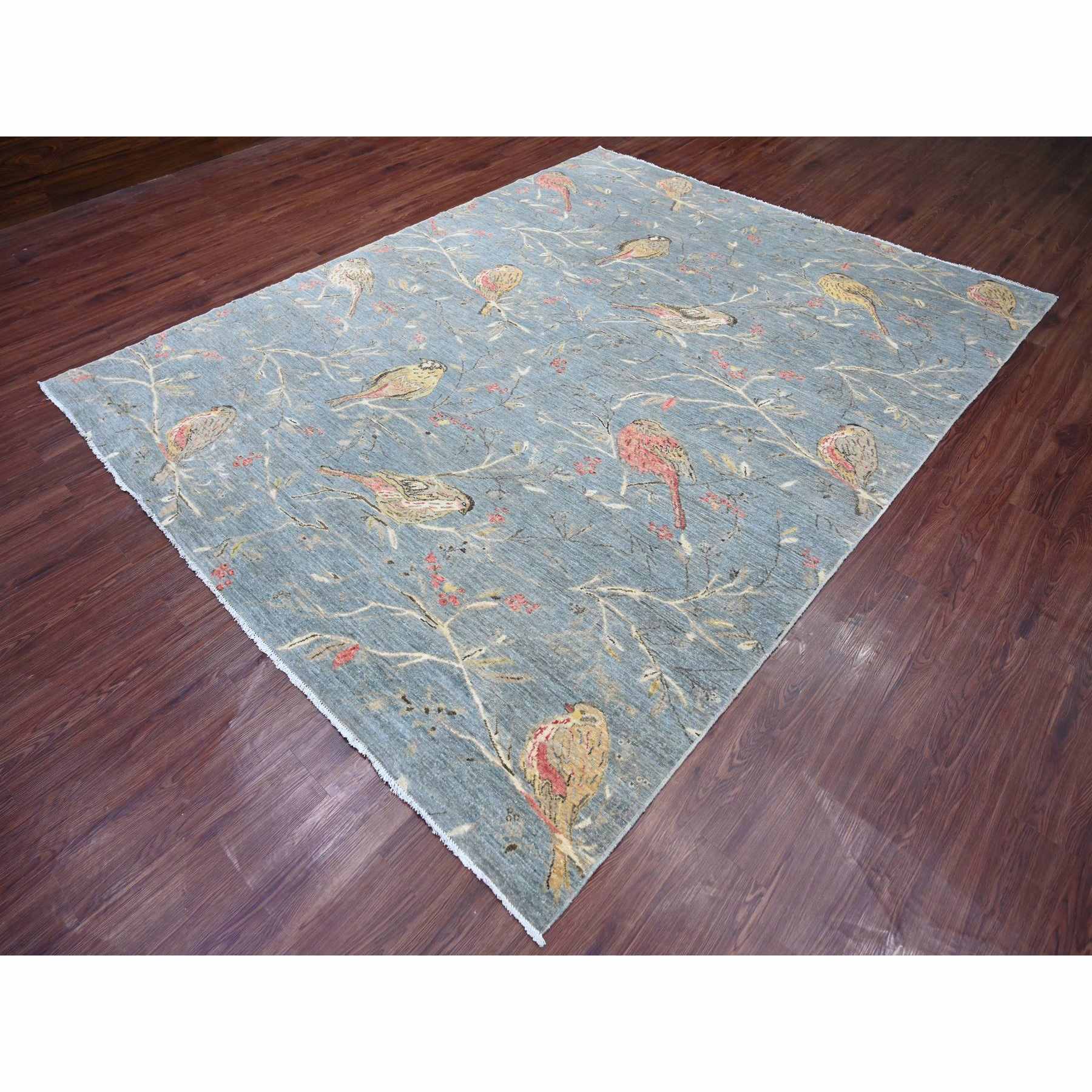 Modern-and-Contemporary-Hand-Knotted-Rug-111715