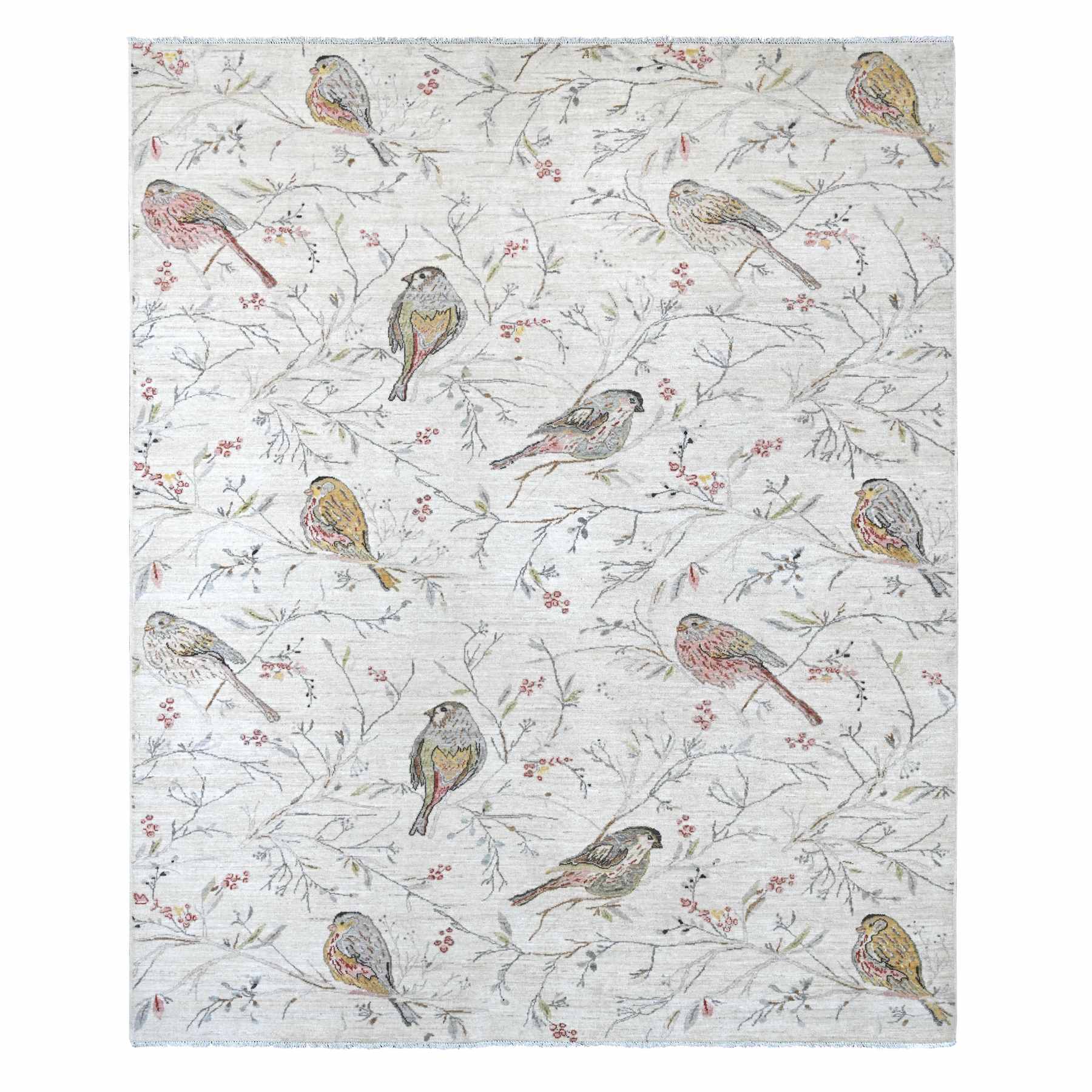 Modern-and-Contemporary-Hand-Knotted-Rug-112155