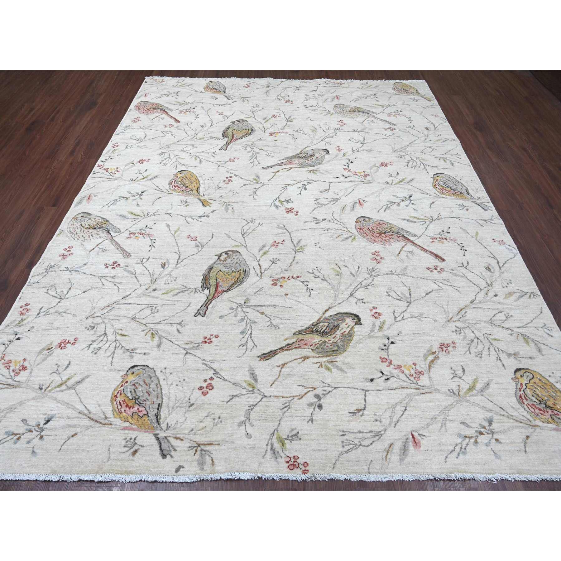 Modern-and-Contemporary-Hand-Knotted-Rug-112155