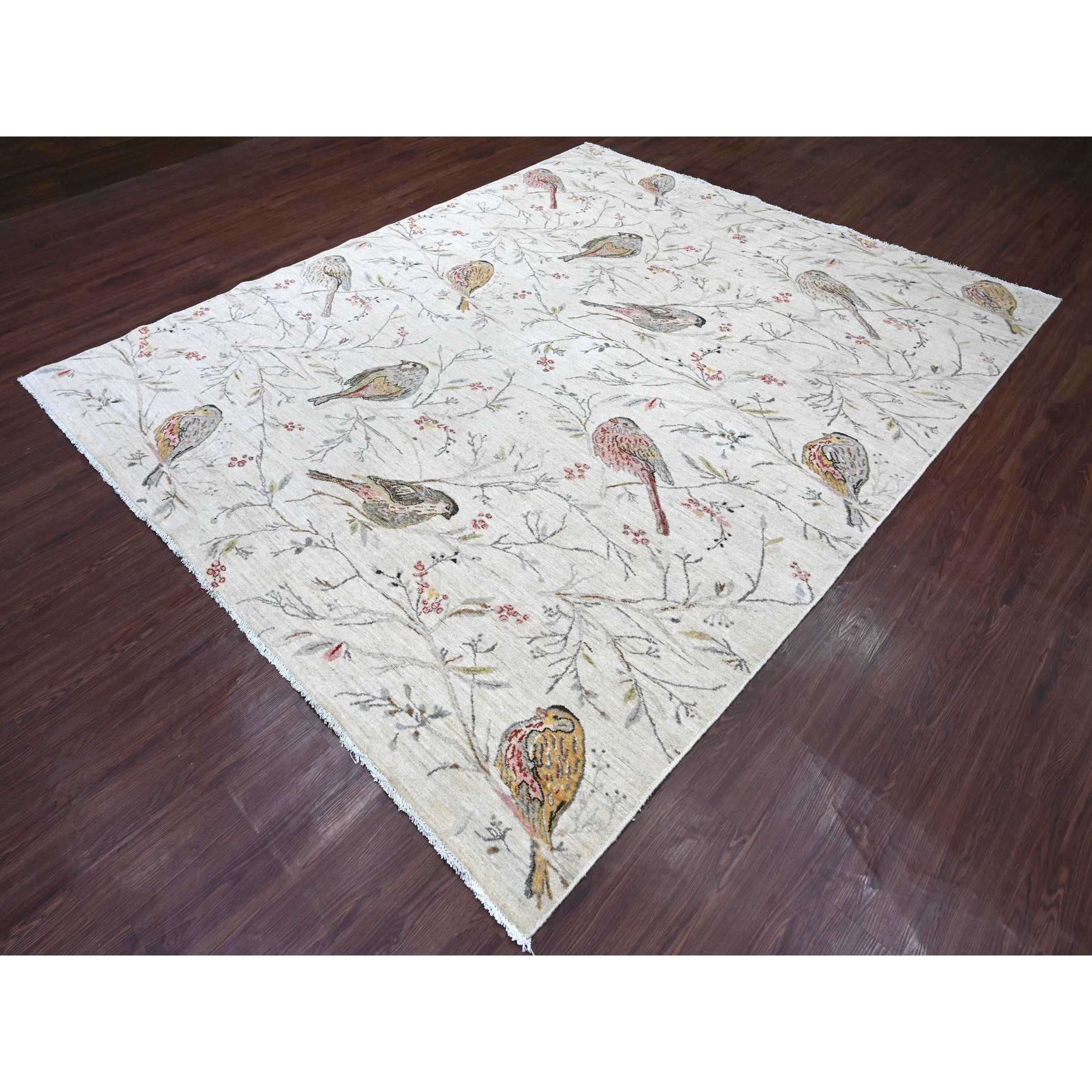 Modern-and-Contemporary-Hand-Knotted-Rug-112155