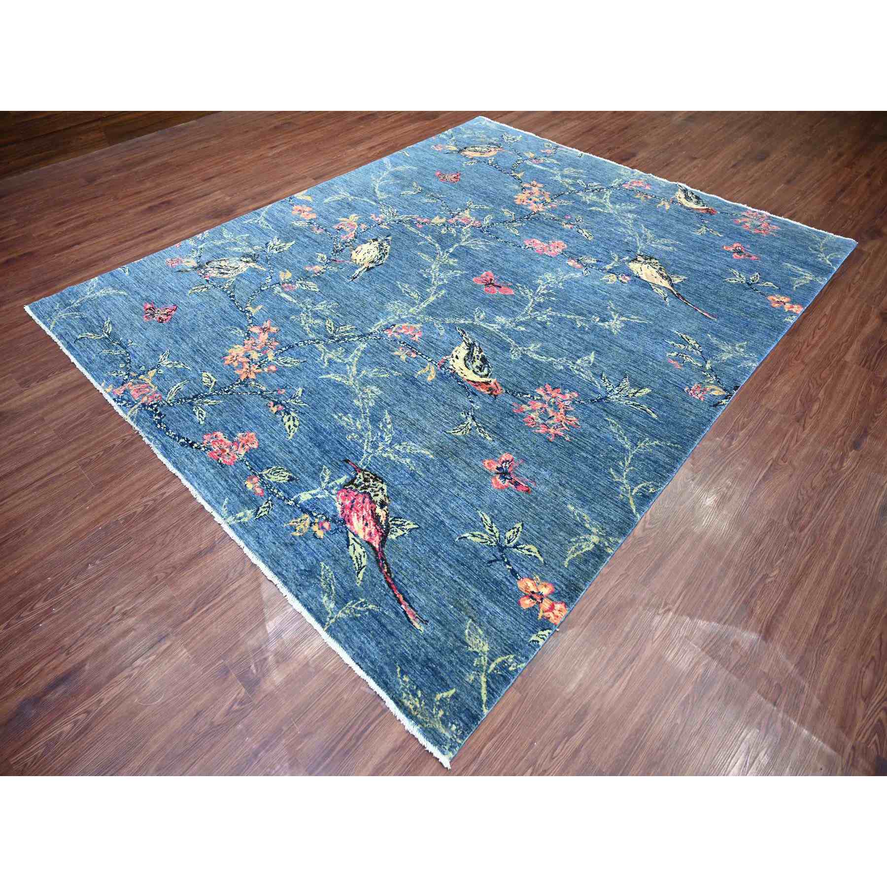 Modern-and-Contemporary-Hand-Knotted-Rug-112160