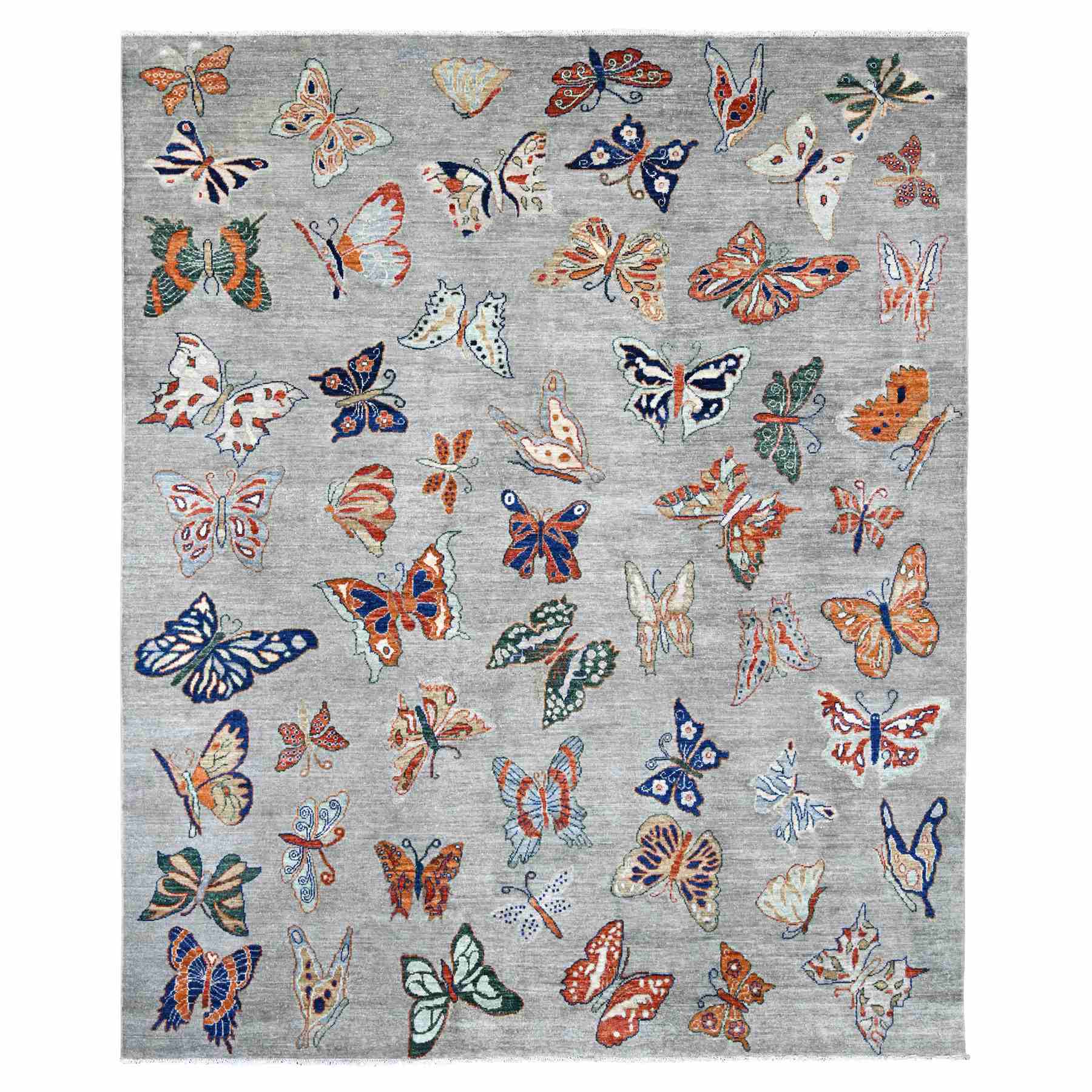 Modern-and-Contemporary-Hand-Knotted-Rug-112480