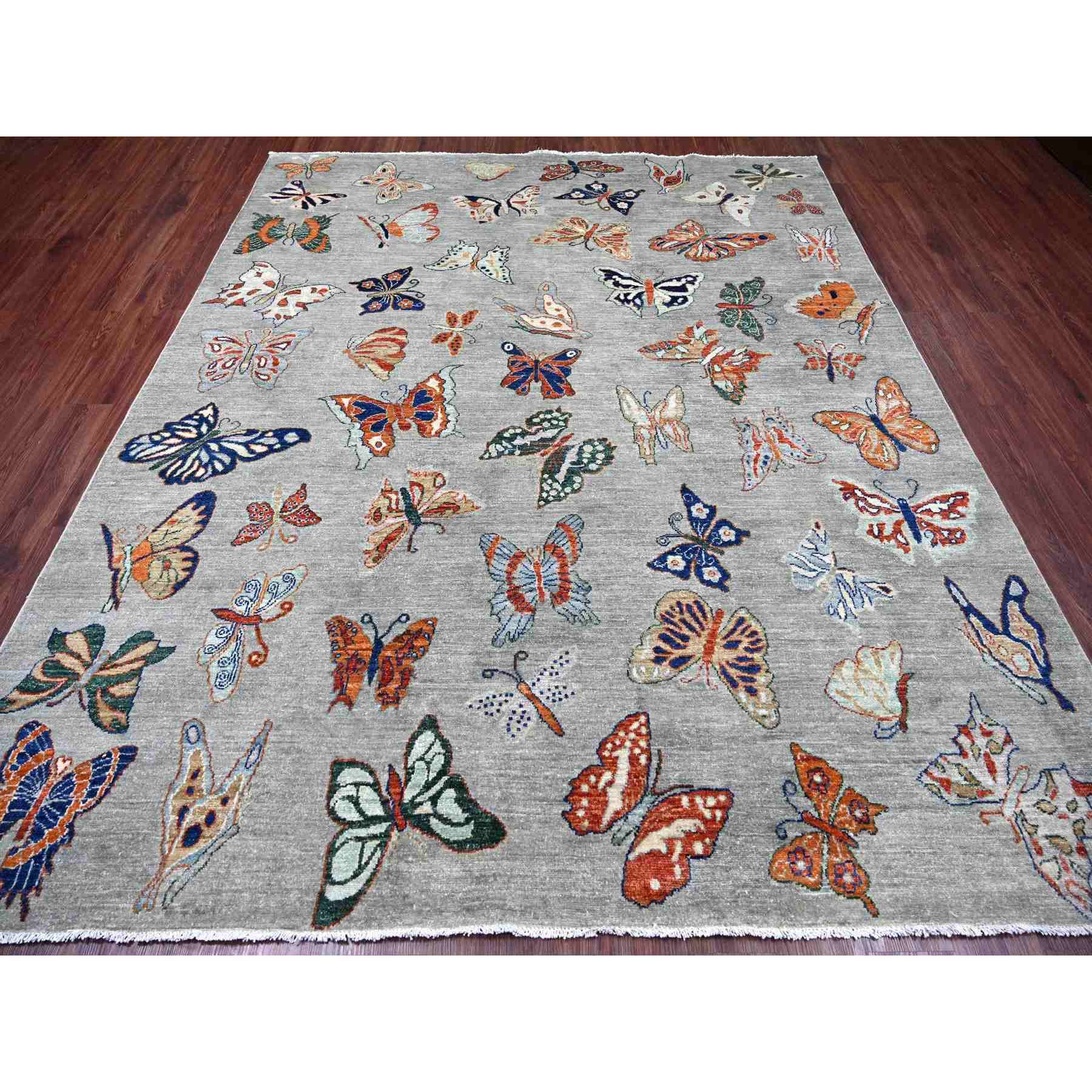 Modern-and-Contemporary-Hand-Knotted-Rug-112480