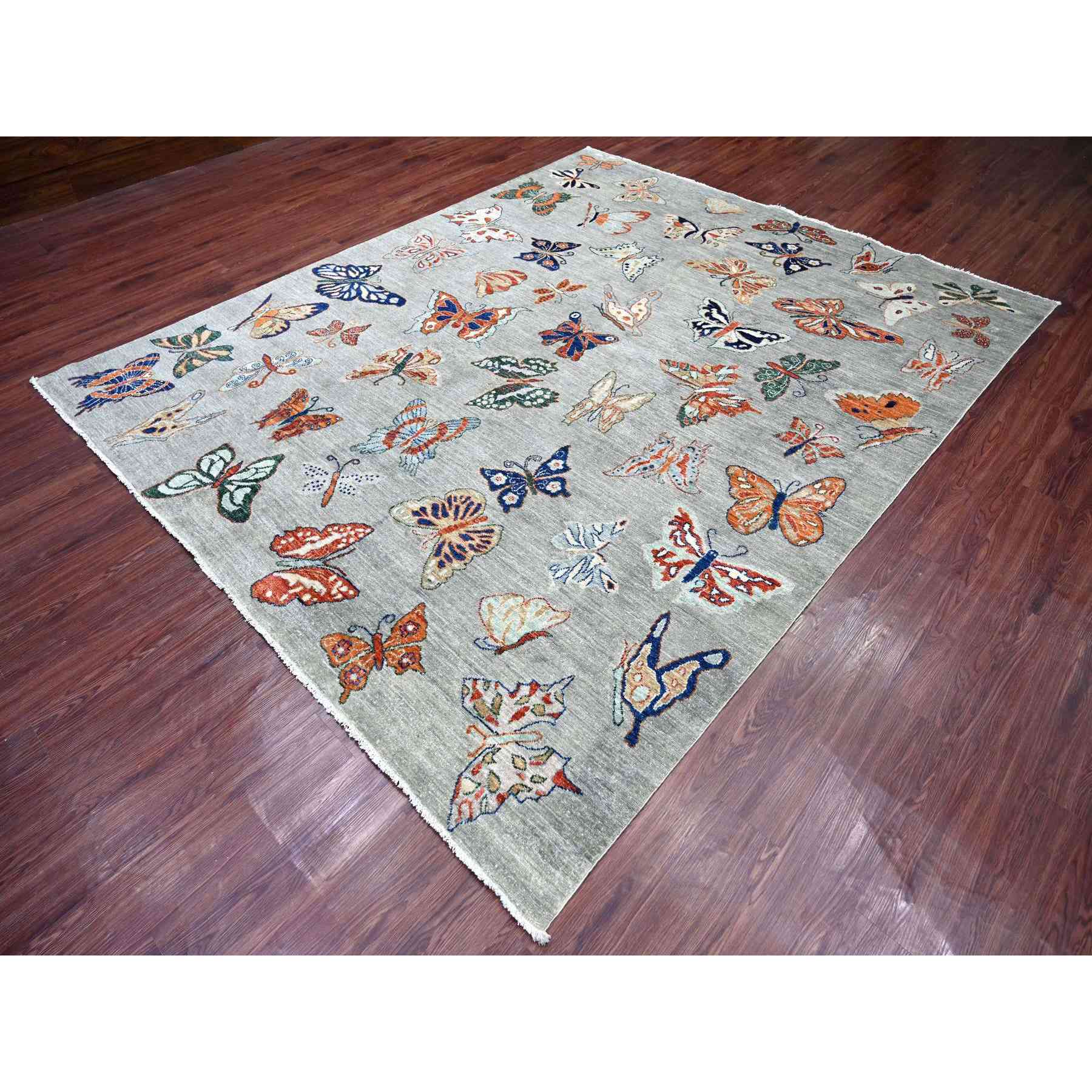Modern-and-Contemporary-Hand-Knotted-Rug-112480