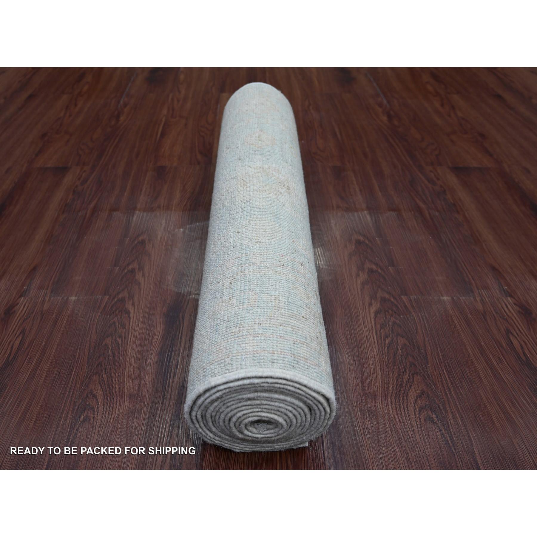 Oushak-And-Peshawar-Hand-Knotted-Rug-110120