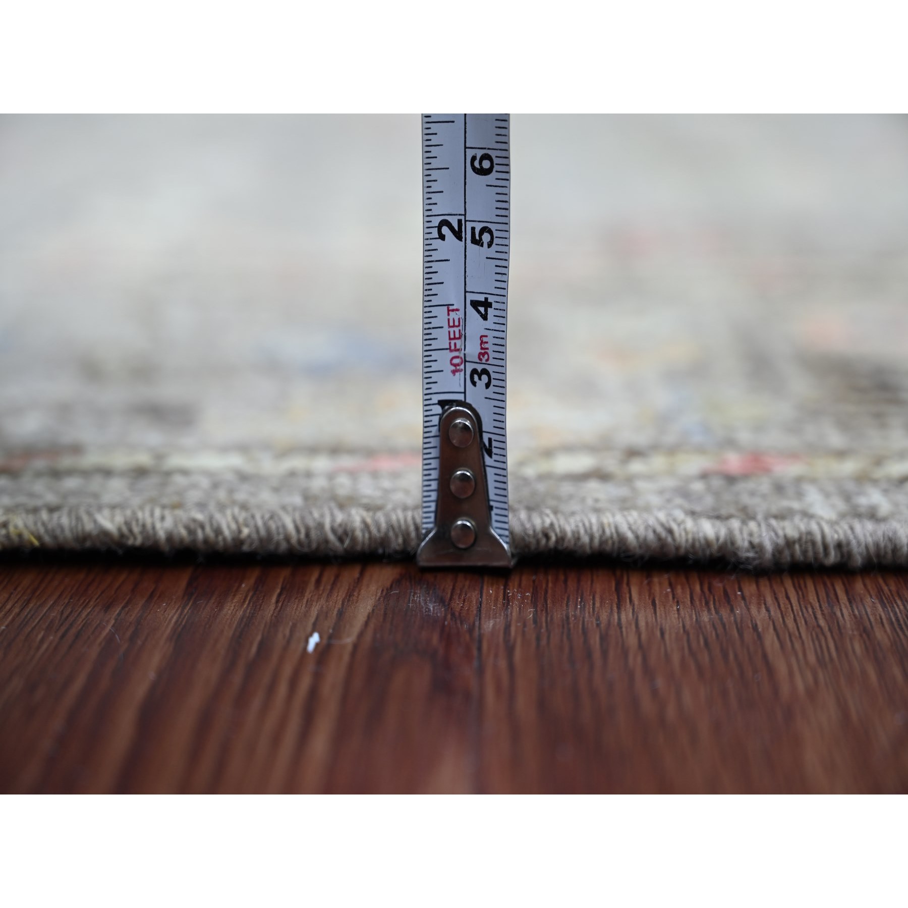 Oushak-And-Peshawar-Hand-Knotted-Rug-110125