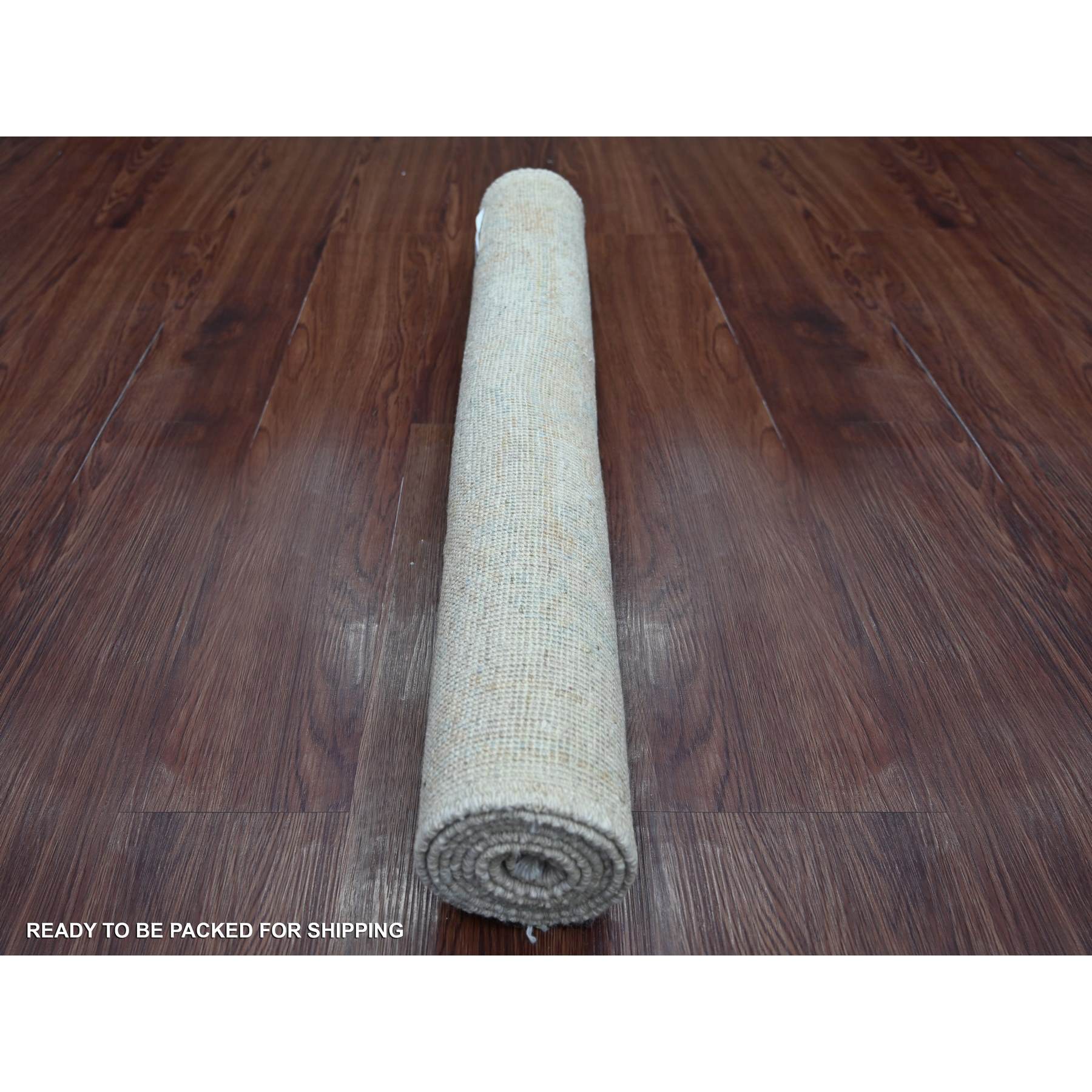 Oushak-And-Peshawar-Hand-Knotted-Rug-110140