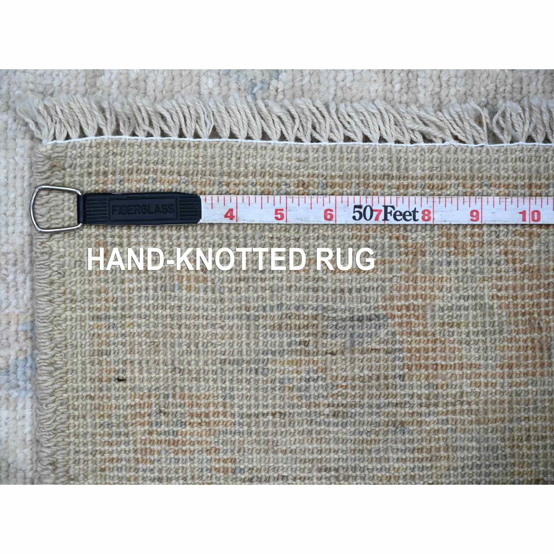 Oushak-And-Peshawar-Hand-Knotted-Rug-110140