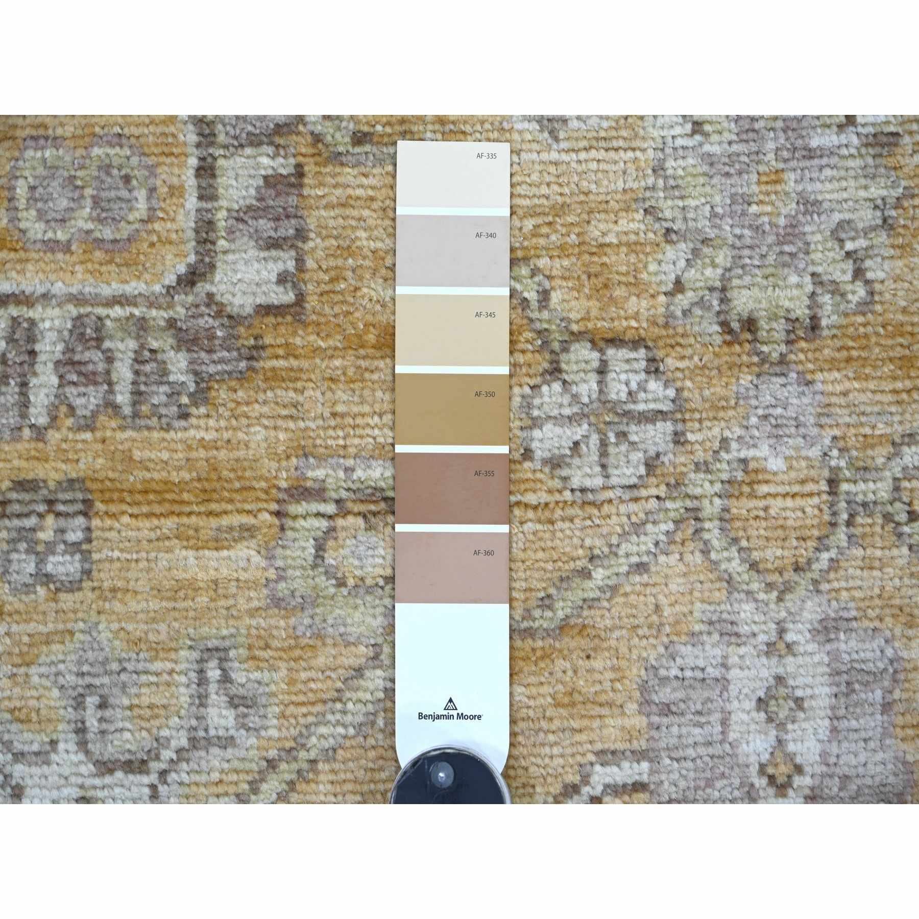 Oushak-And-Peshawar-Hand-Knotted-Rug-110150