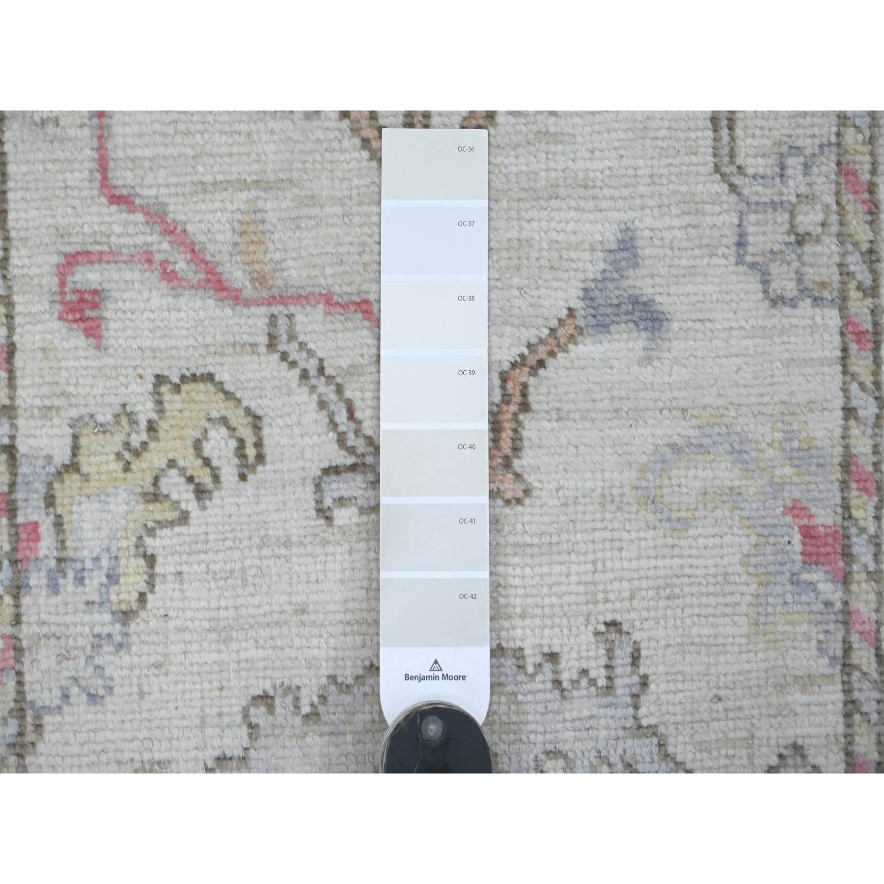 Oushak-And-Peshawar-Hand-Knotted-Rug-110155