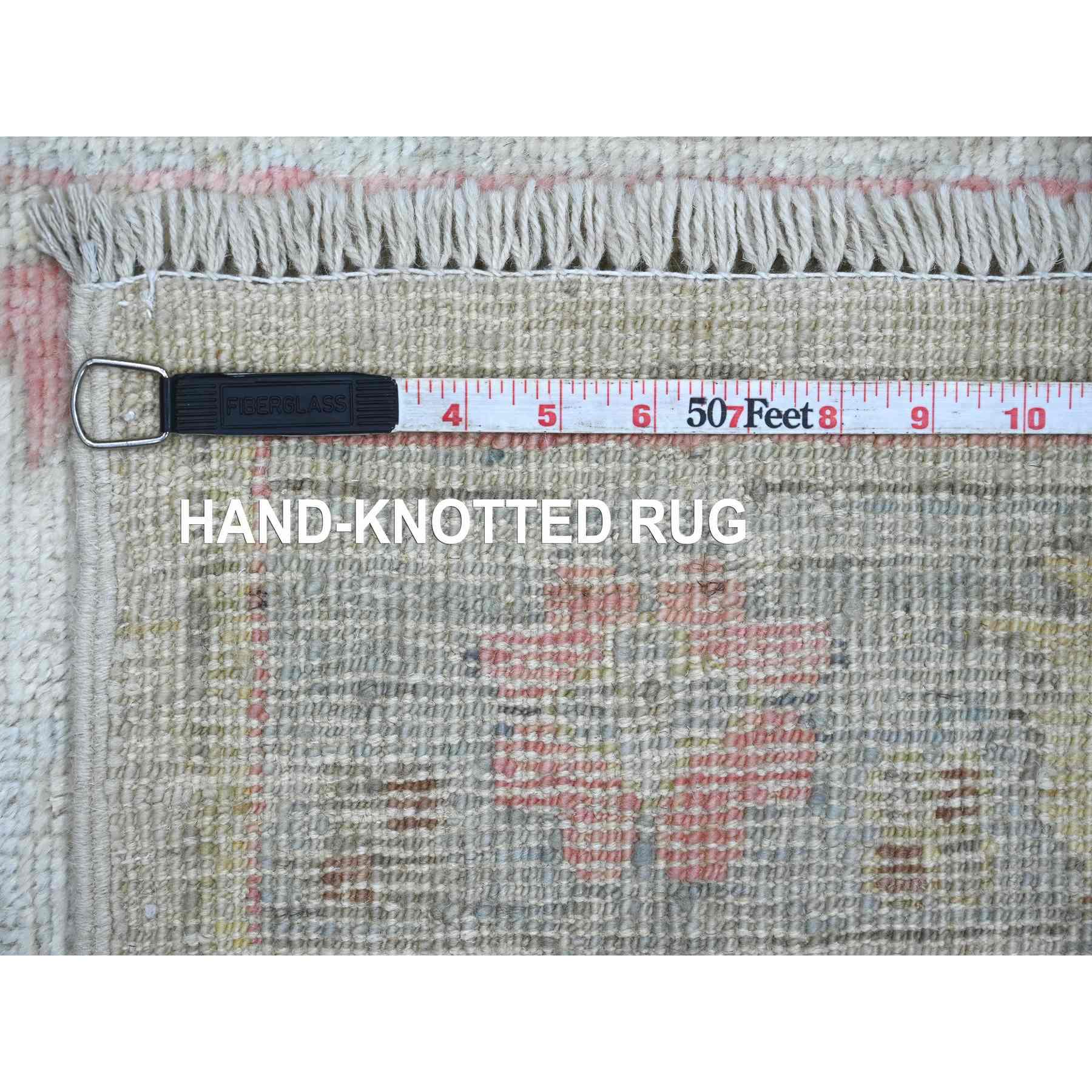 Oushak-And-Peshawar-Hand-Knotted-Rug-110160