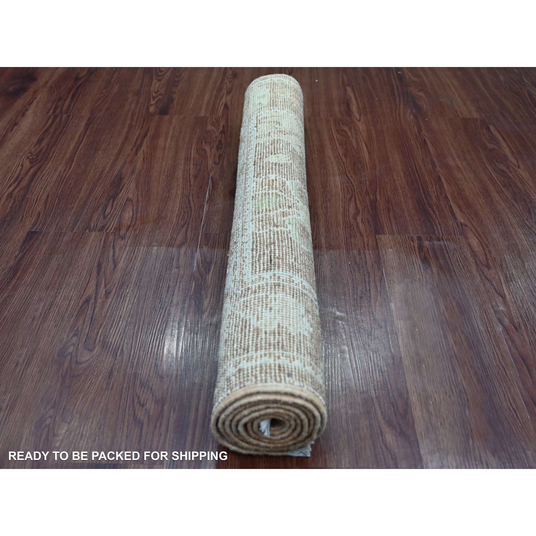 Oushak-And-Peshawar-Hand-Knotted-Rug-110165