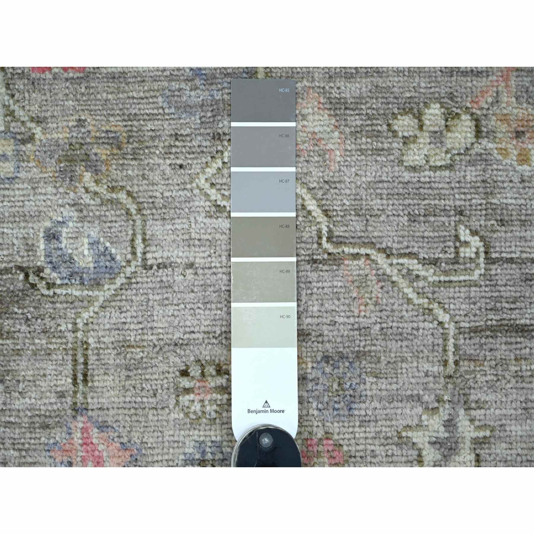 Oushak-And-Peshawar-Hand-Knotted-Rug-110255