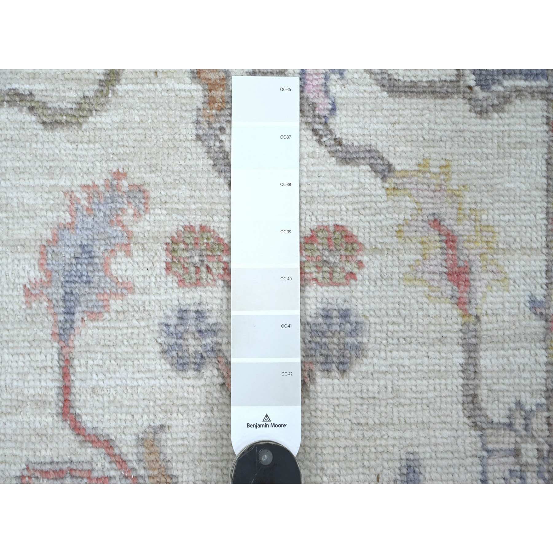 Oushak-And-Peshawar-Hand-Knotted-Rug-110260
