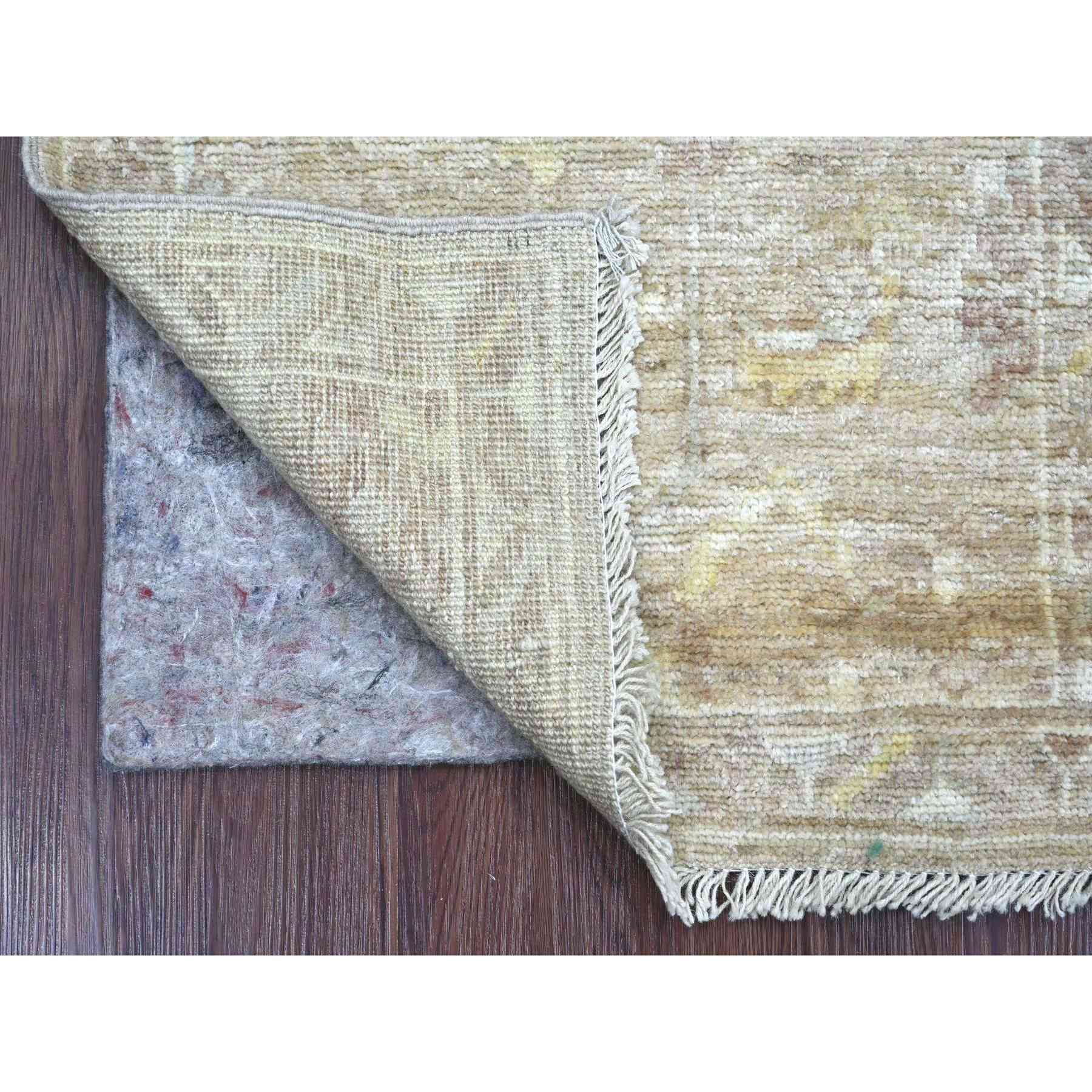 Oushak-And-Peshawar-Hand-Knotted-Rug-110265