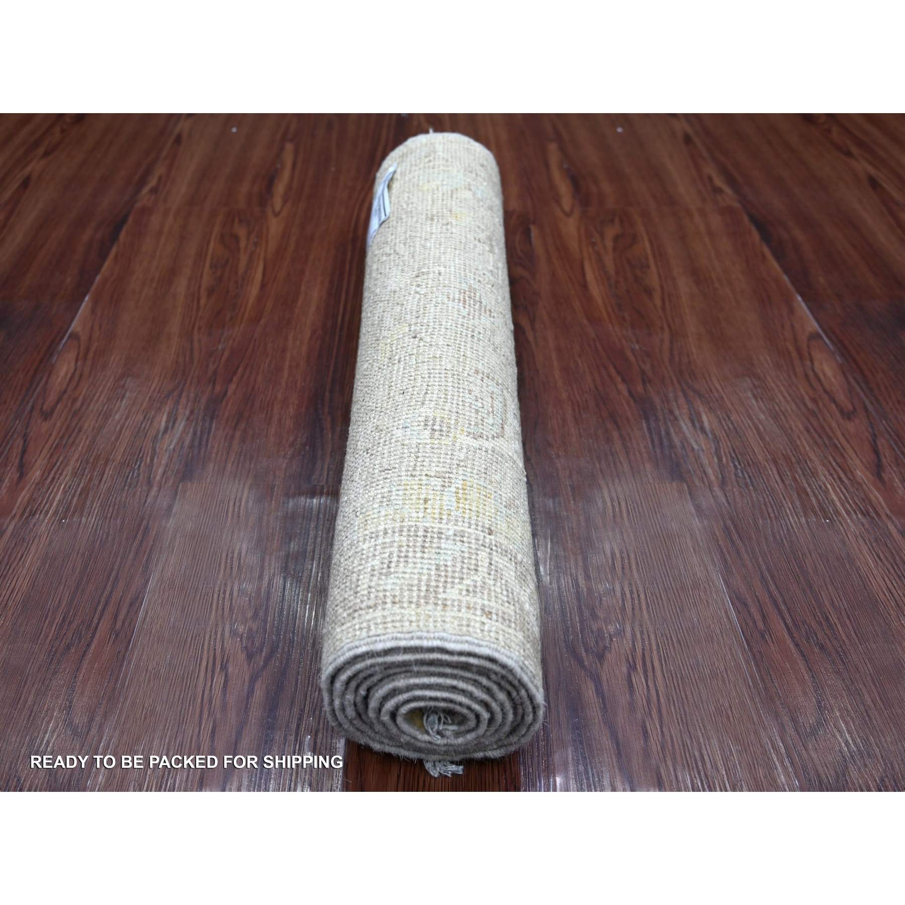 Oushak-And-Peshawar-Hand-Knotted-Rug-110265