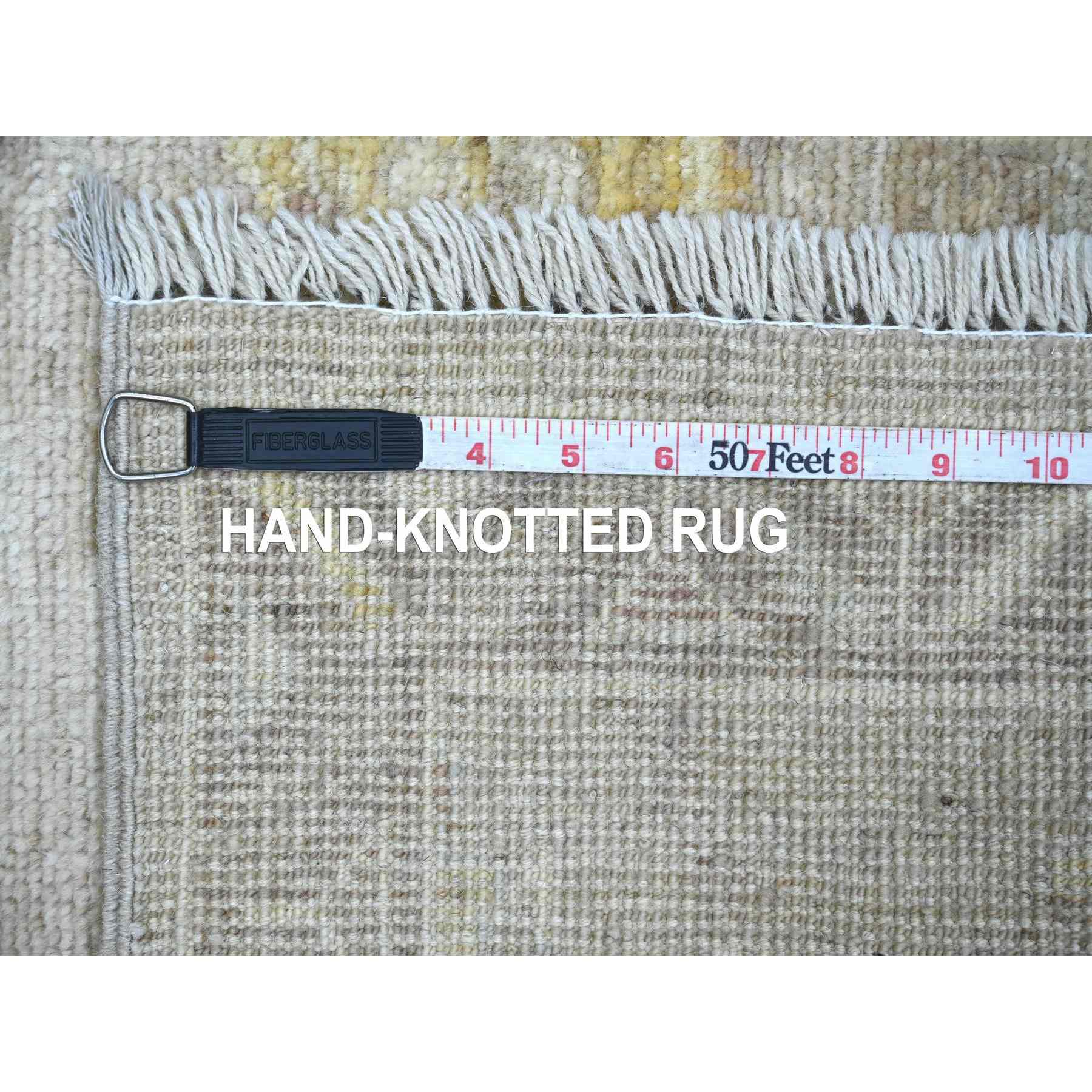 Oushak-And-Peshawar-Hand-Knotted-Rug-110265
