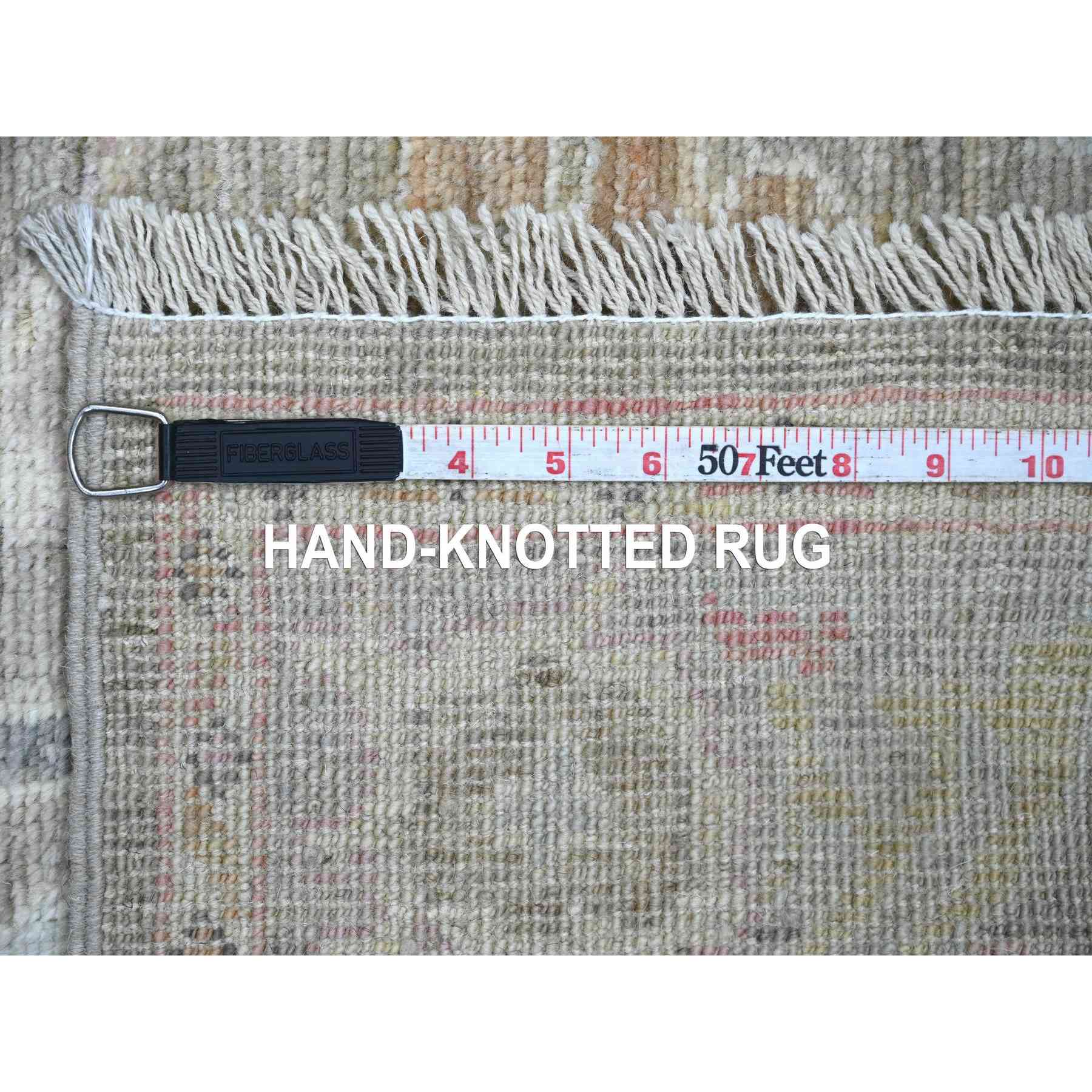 Oushak-And-Peshawar-Hand-Knotted-Rug-110270