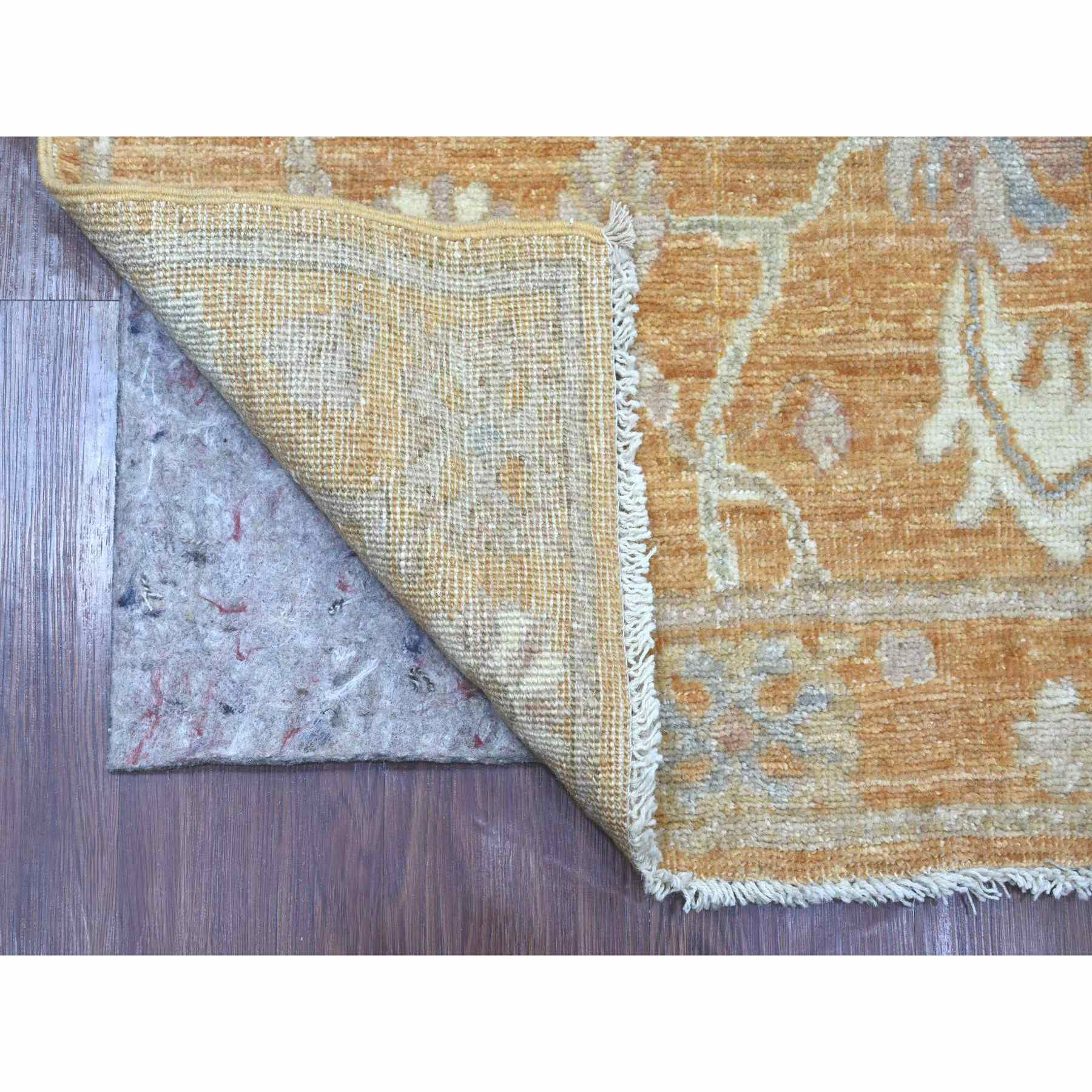 Oushak-And-Peshawar-Hand-Knotted-Rug-110275