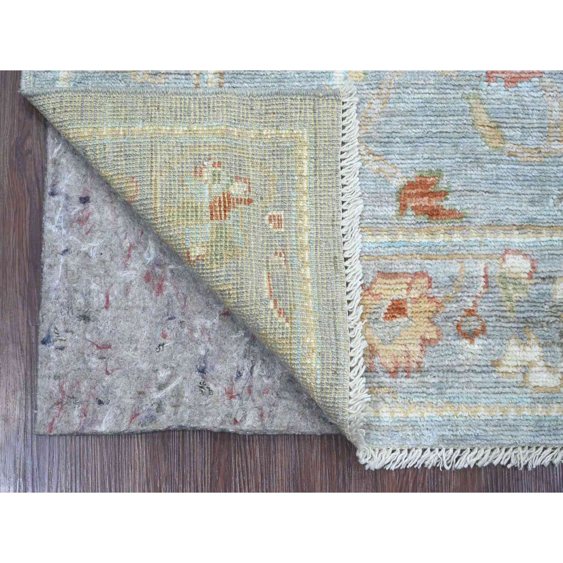 Oushak-And-Peshawar-Hand-Knotted-Rug-110290