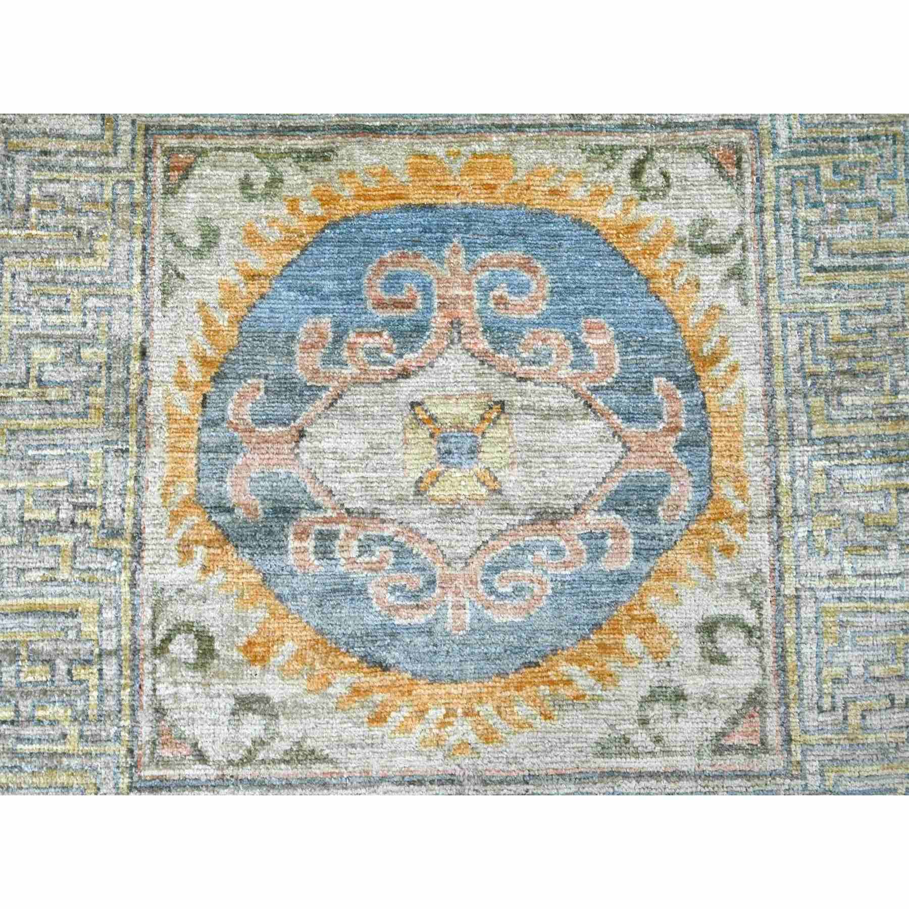 Oushak-And-Peshawar-Hand-Knotted-Rug-110565