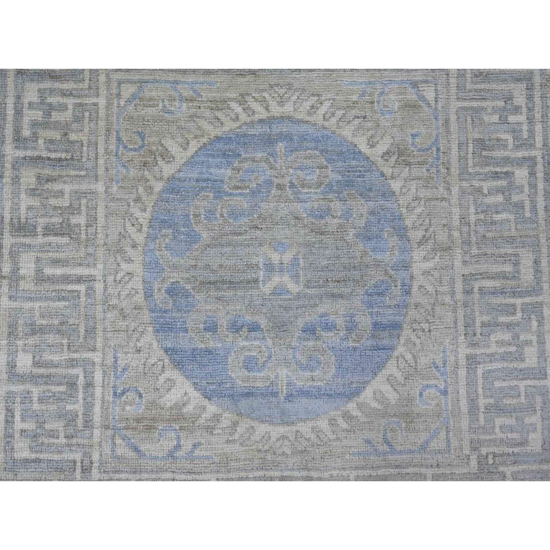 Oushak-And-Peshawar-Hand-Knotted-Rug-110595