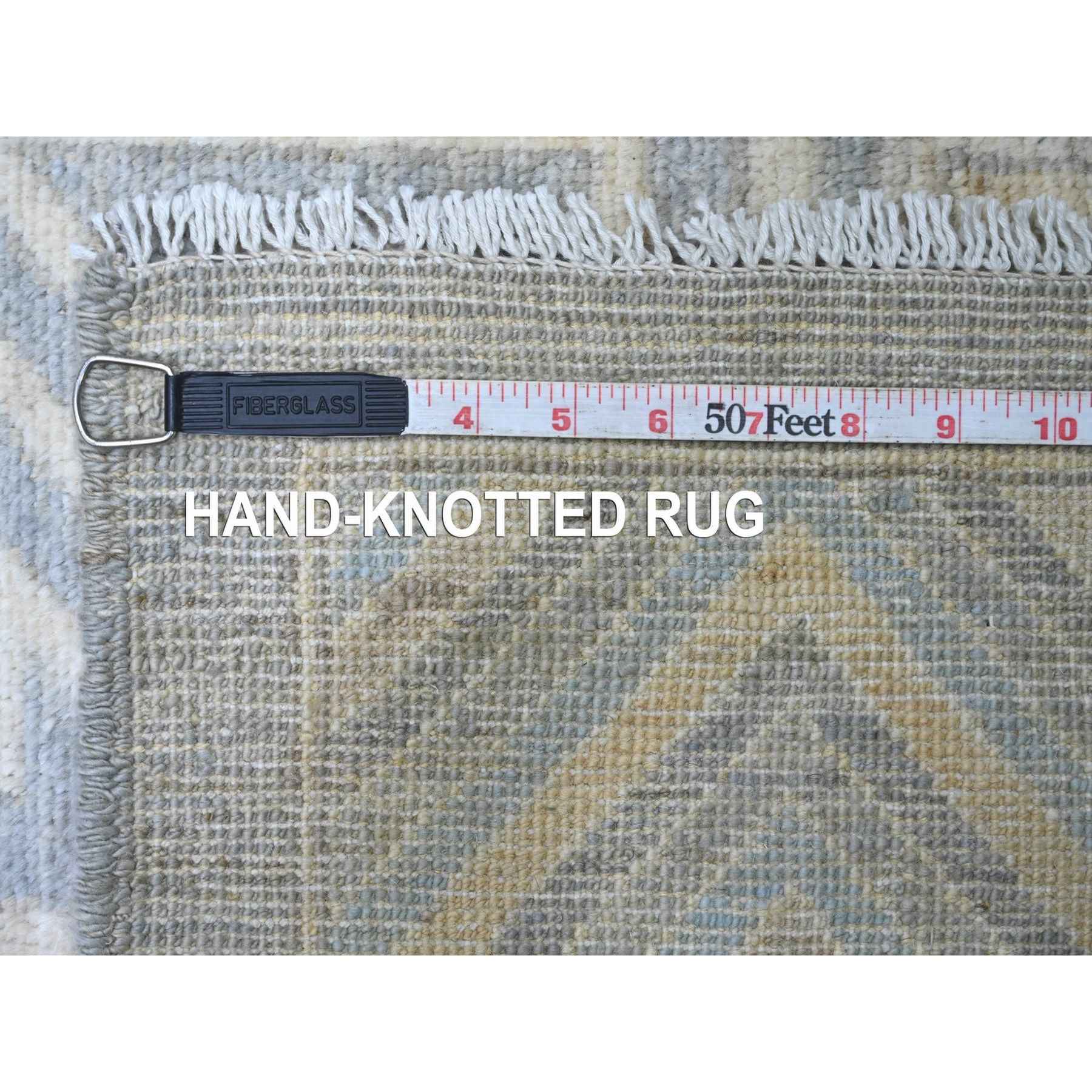 Oushak-And-Peshawar-Hand-Knotted-Rug-110595